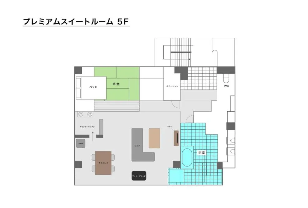 Floor plan in Mujuan