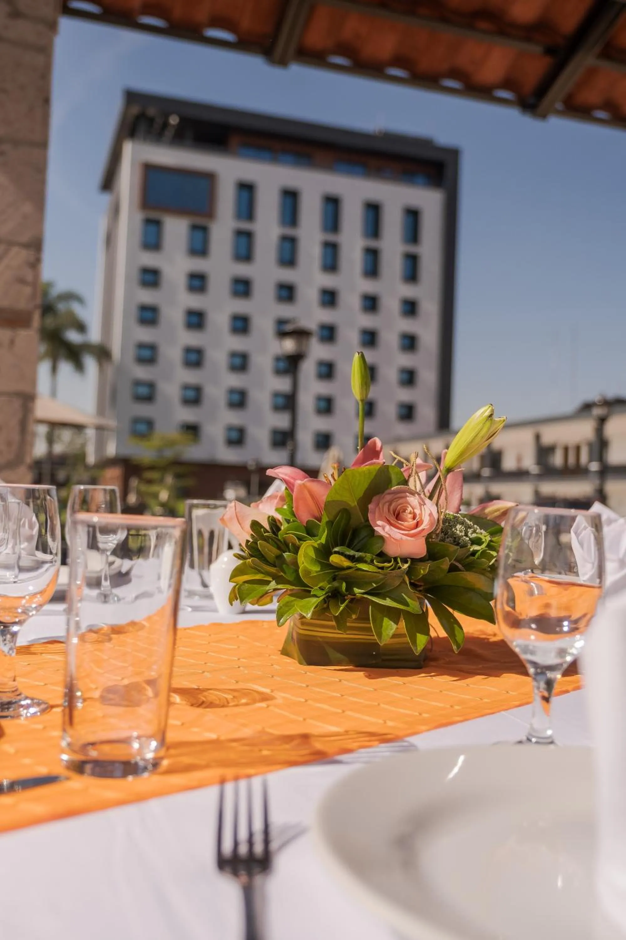 Facade/entrance in Hotel Malibu