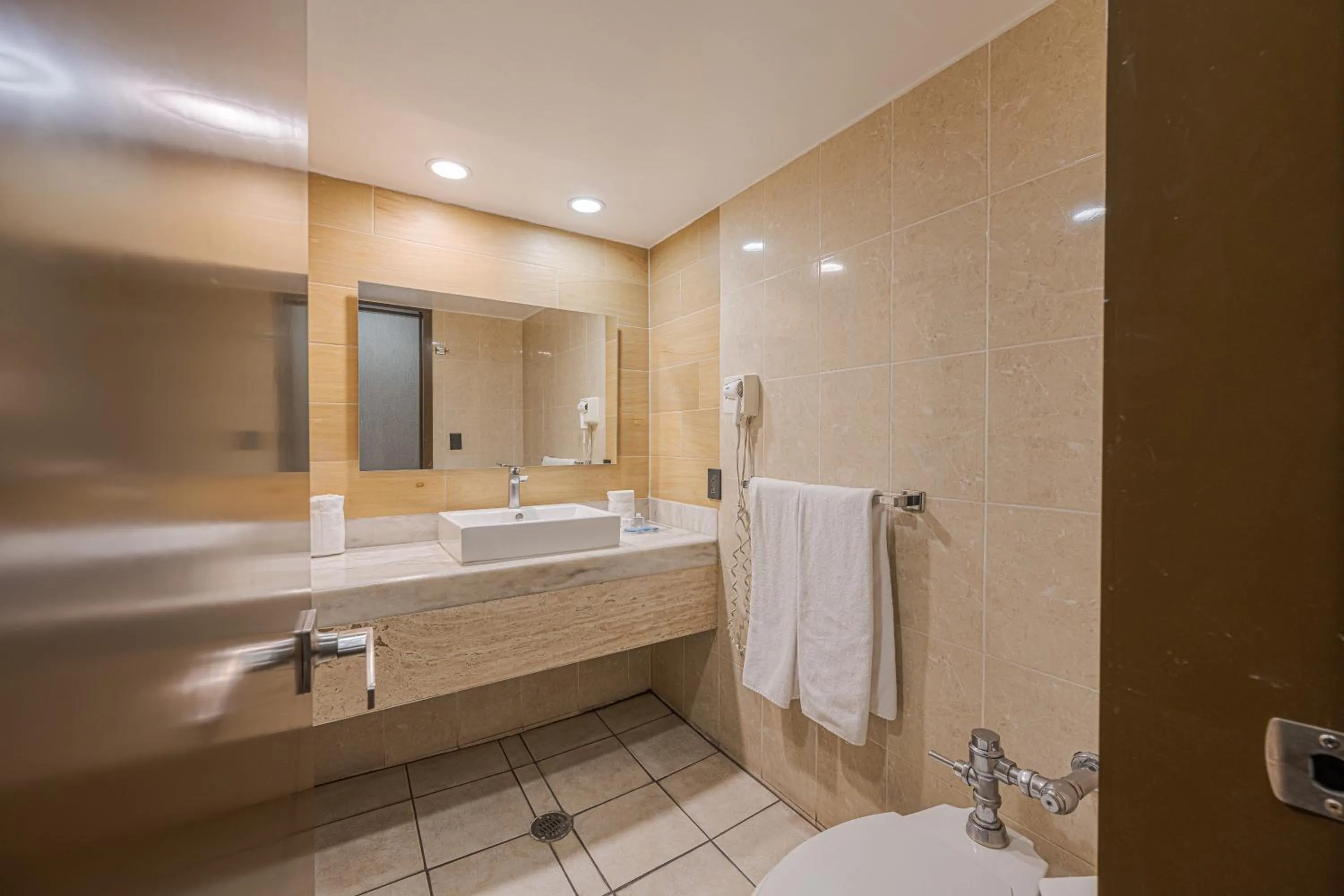 Bathroom in Hotel Malibu