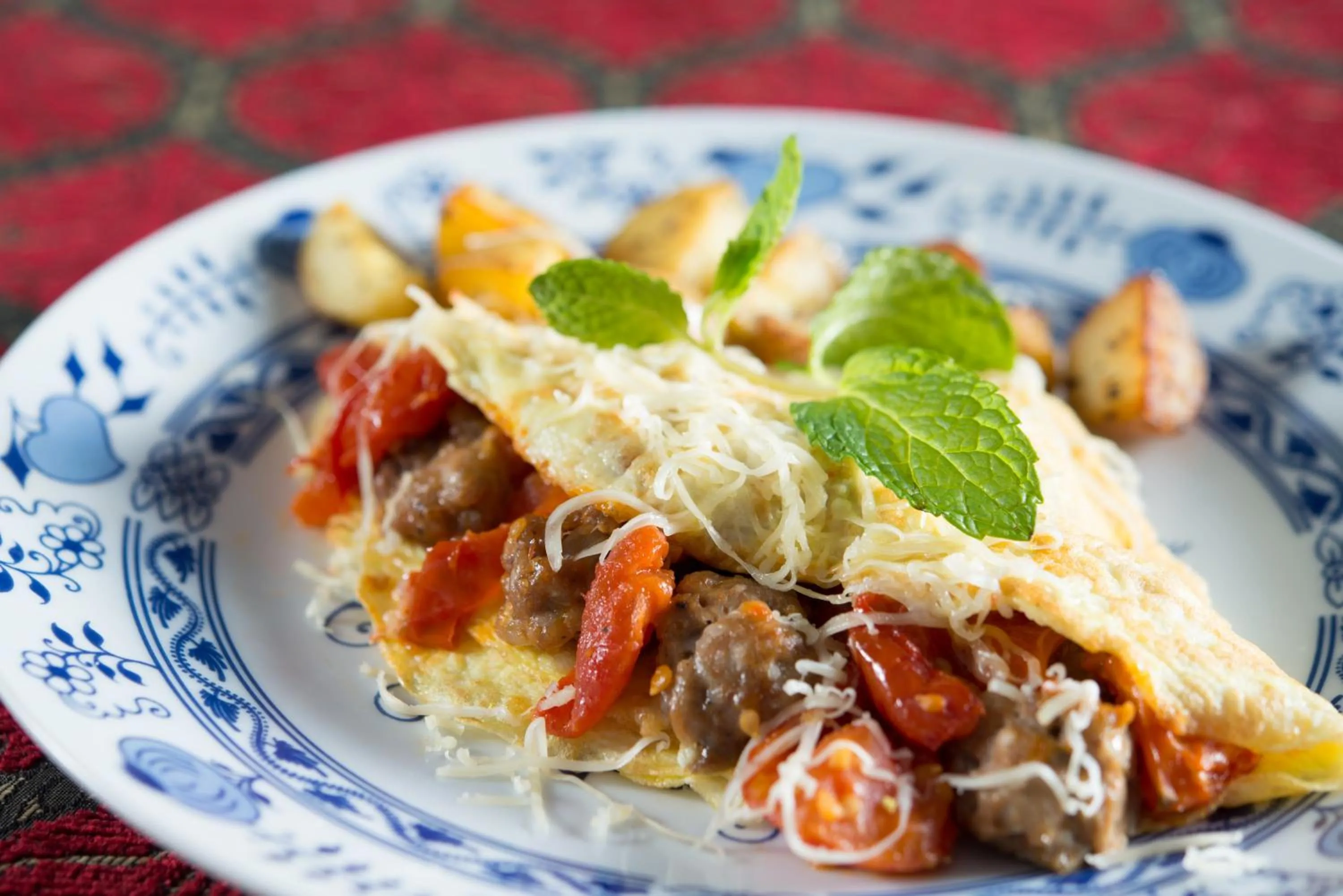 Breakfast in Crystal's View Bed & Breakfast