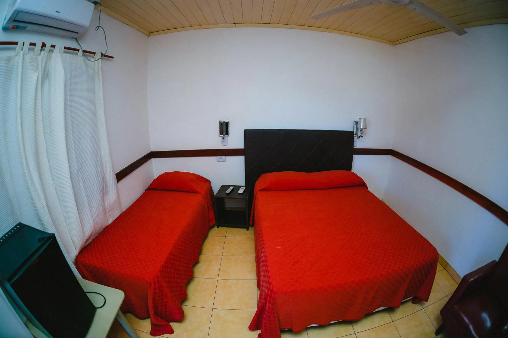 Bed in Hotel Tierra Colorada