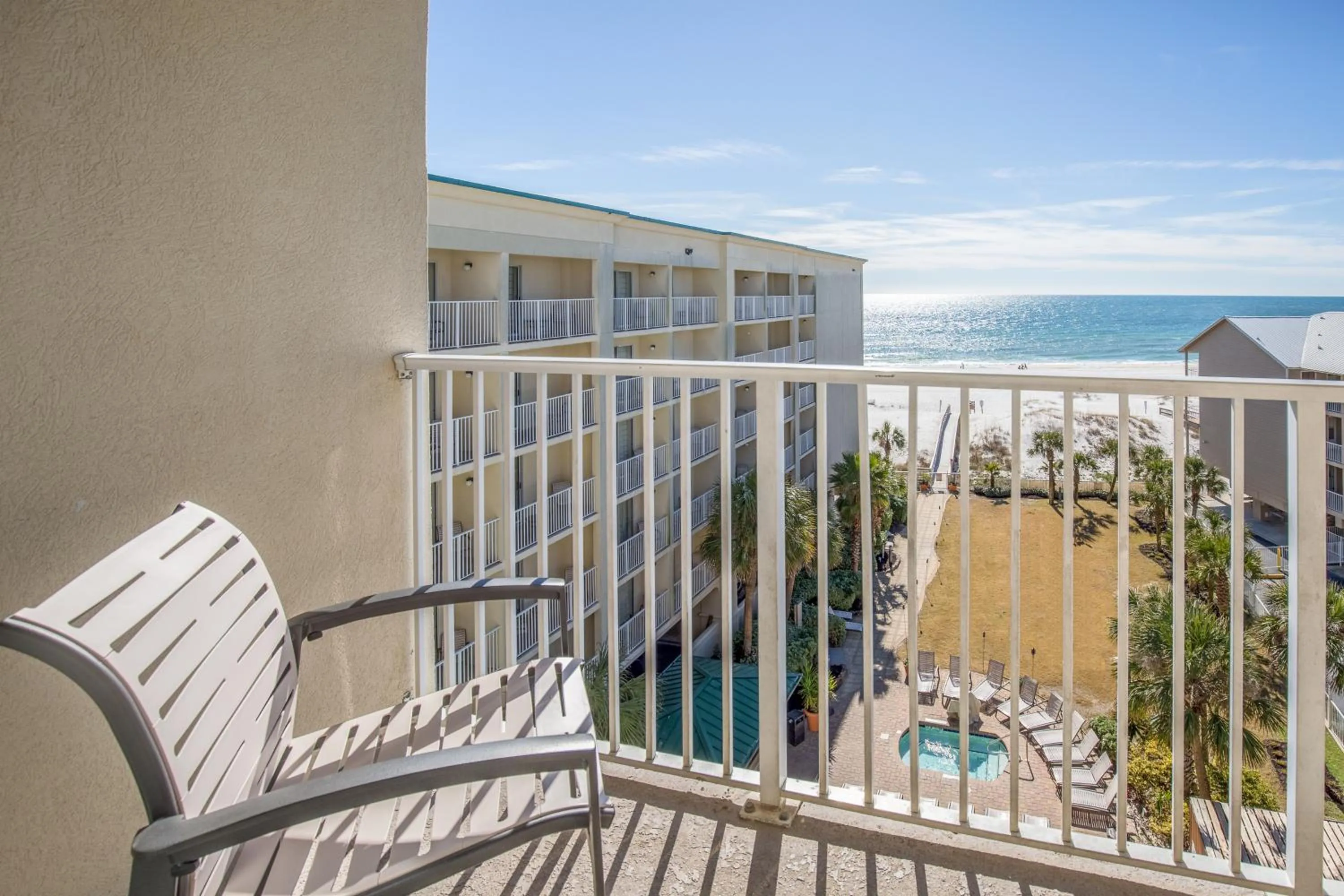 Balcony/Terrace in Hilton Garden Inn Orange Beach