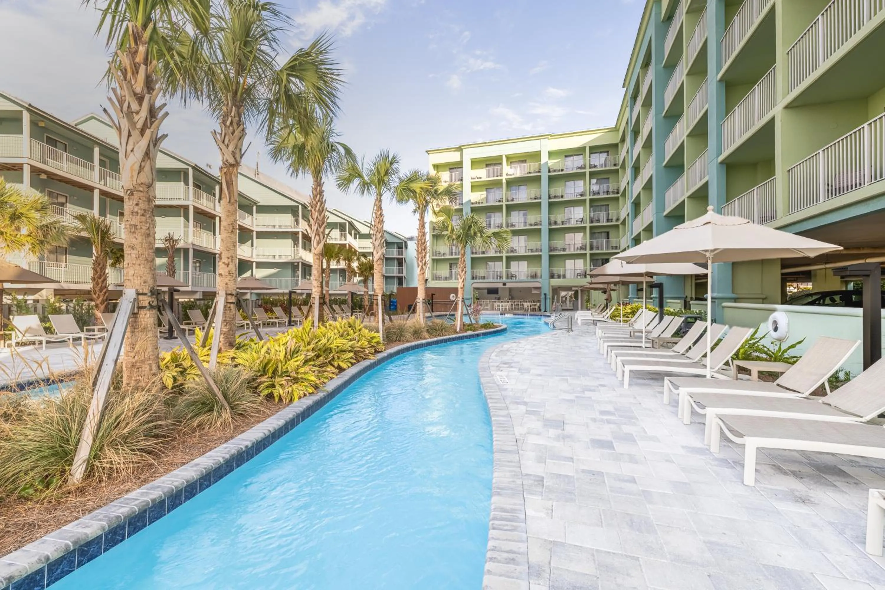 Pool view in Hilton Garden Inn Orange Beach