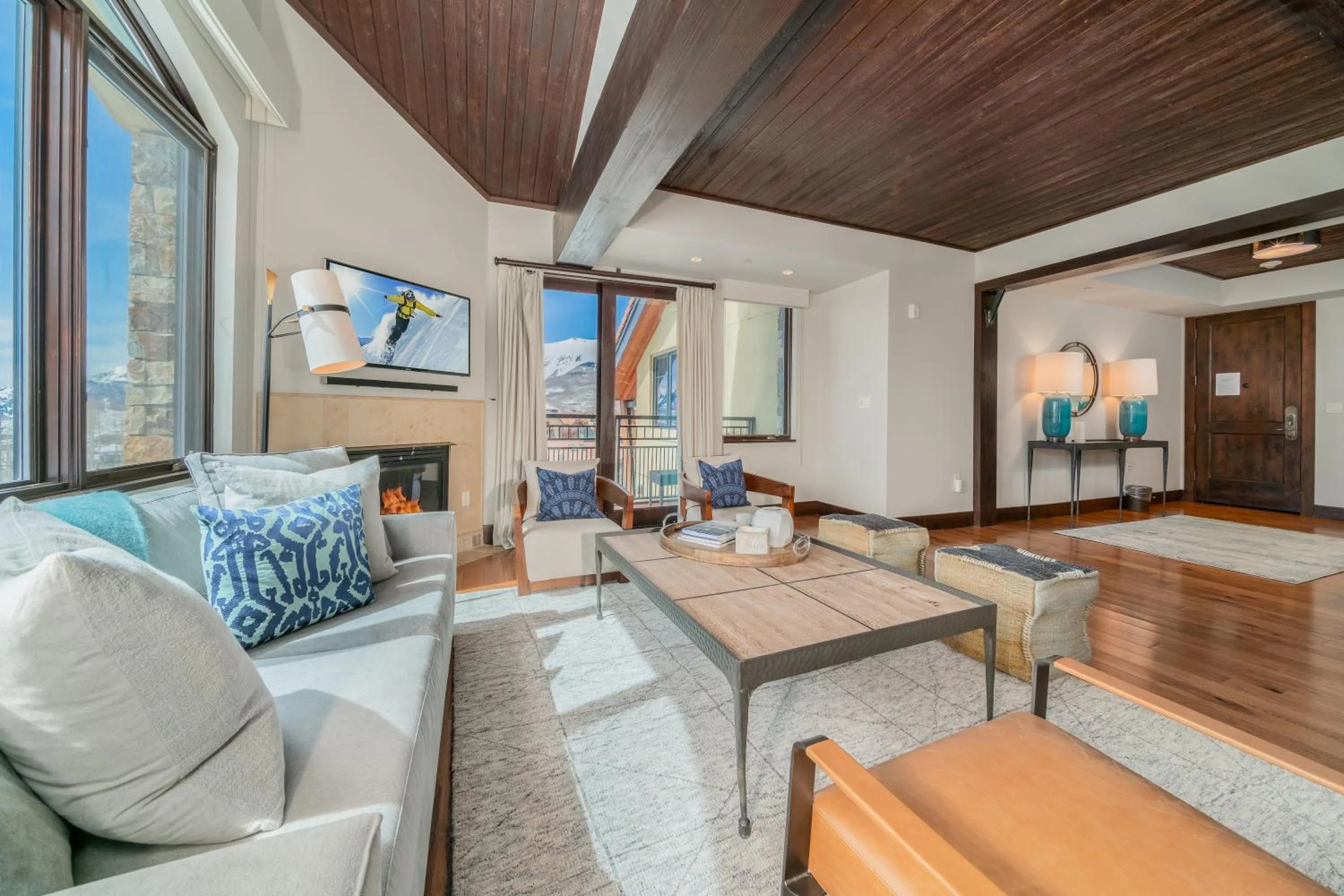 Living room in Lumiere by Dunton