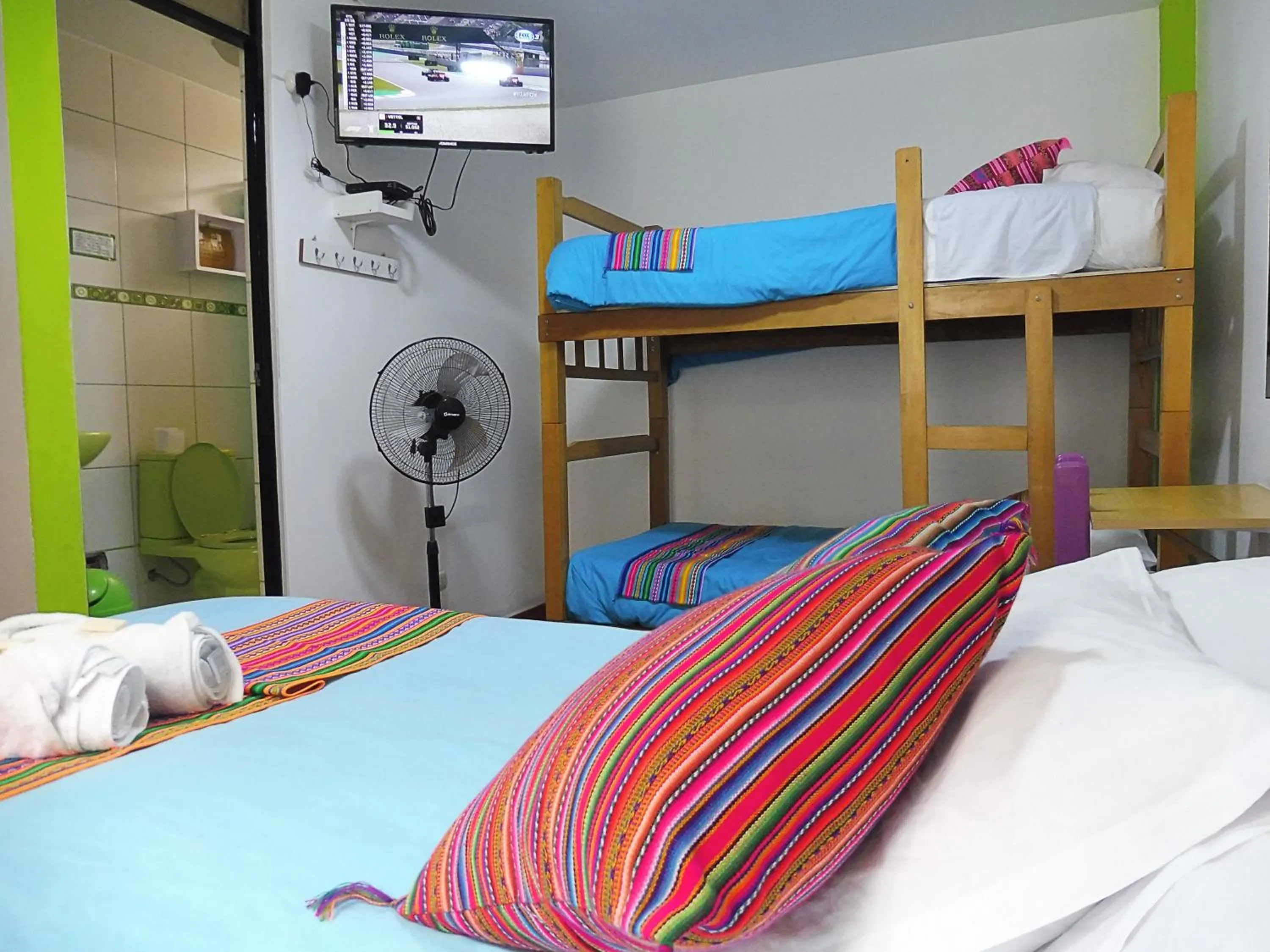 Bed in Paypurix Hostel Lima Airport