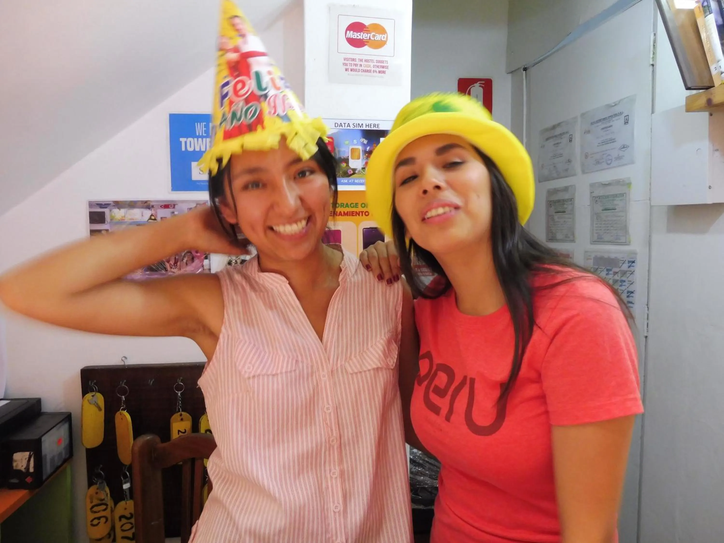 Staff in Paypurix Hostel Lima Airport