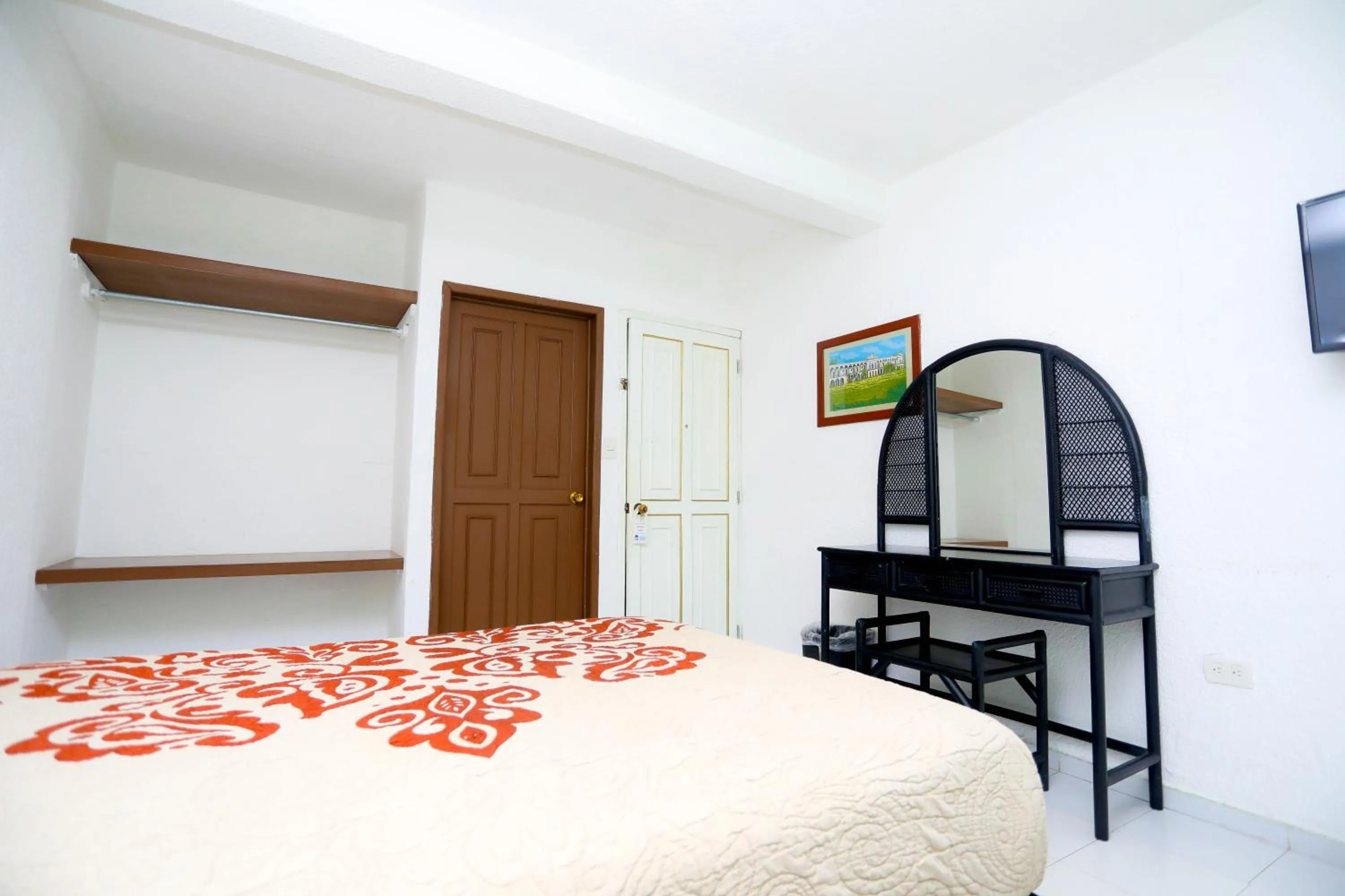 Bed in Hotel Maria de Lourdes