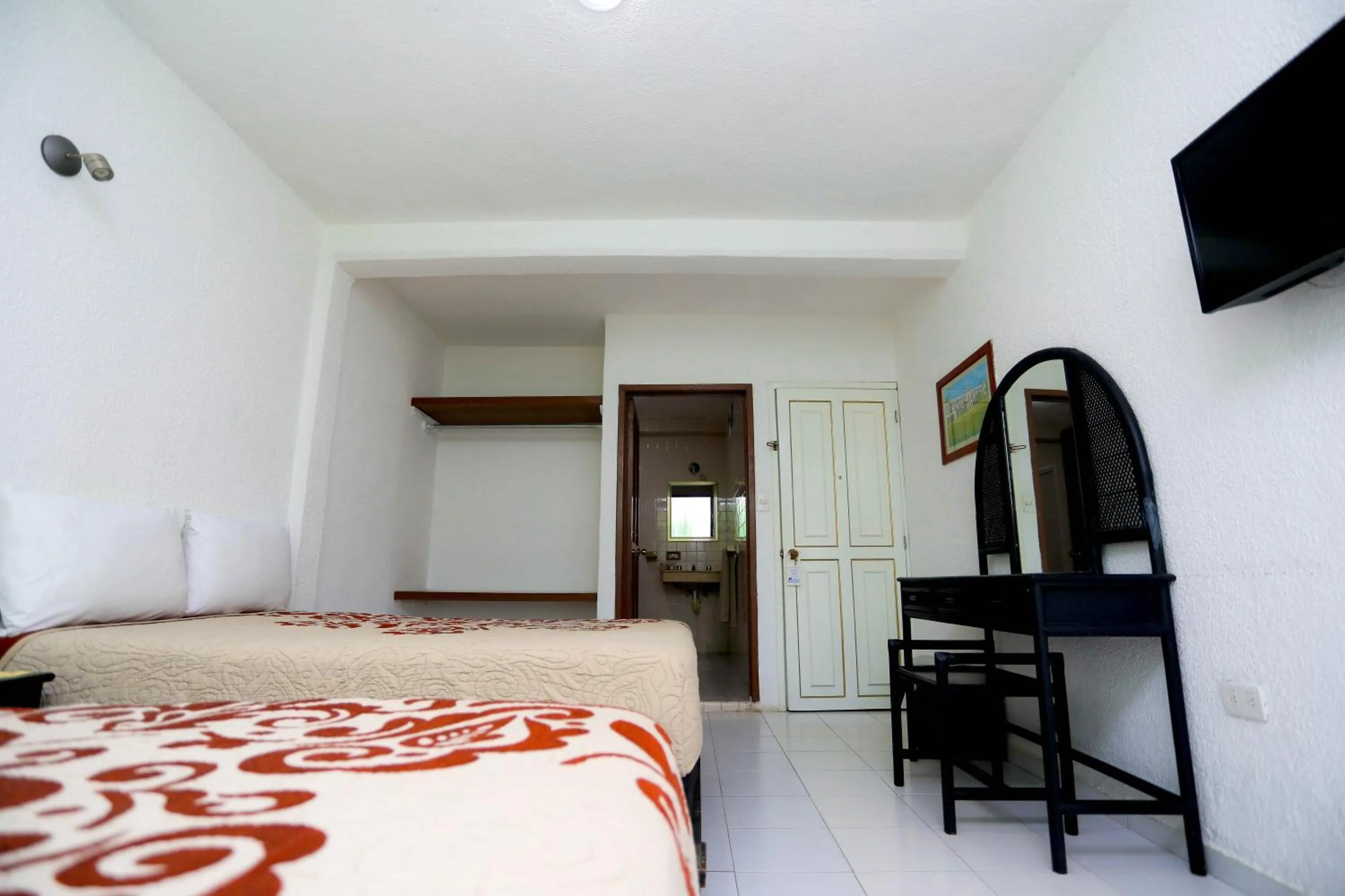 Bed in Hotel Maria de Lourdes