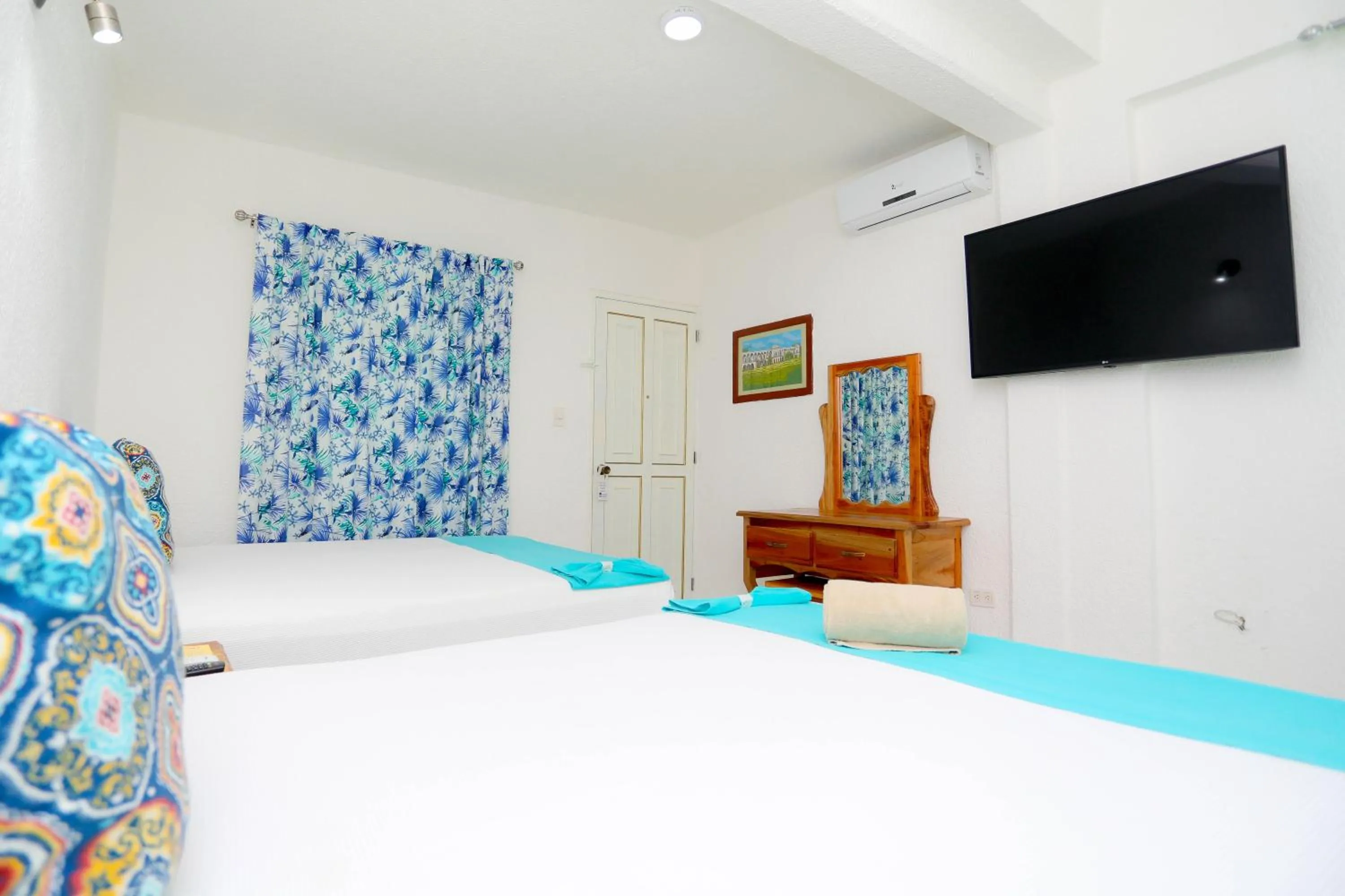 Bed in Hotel Maria de Lourdes