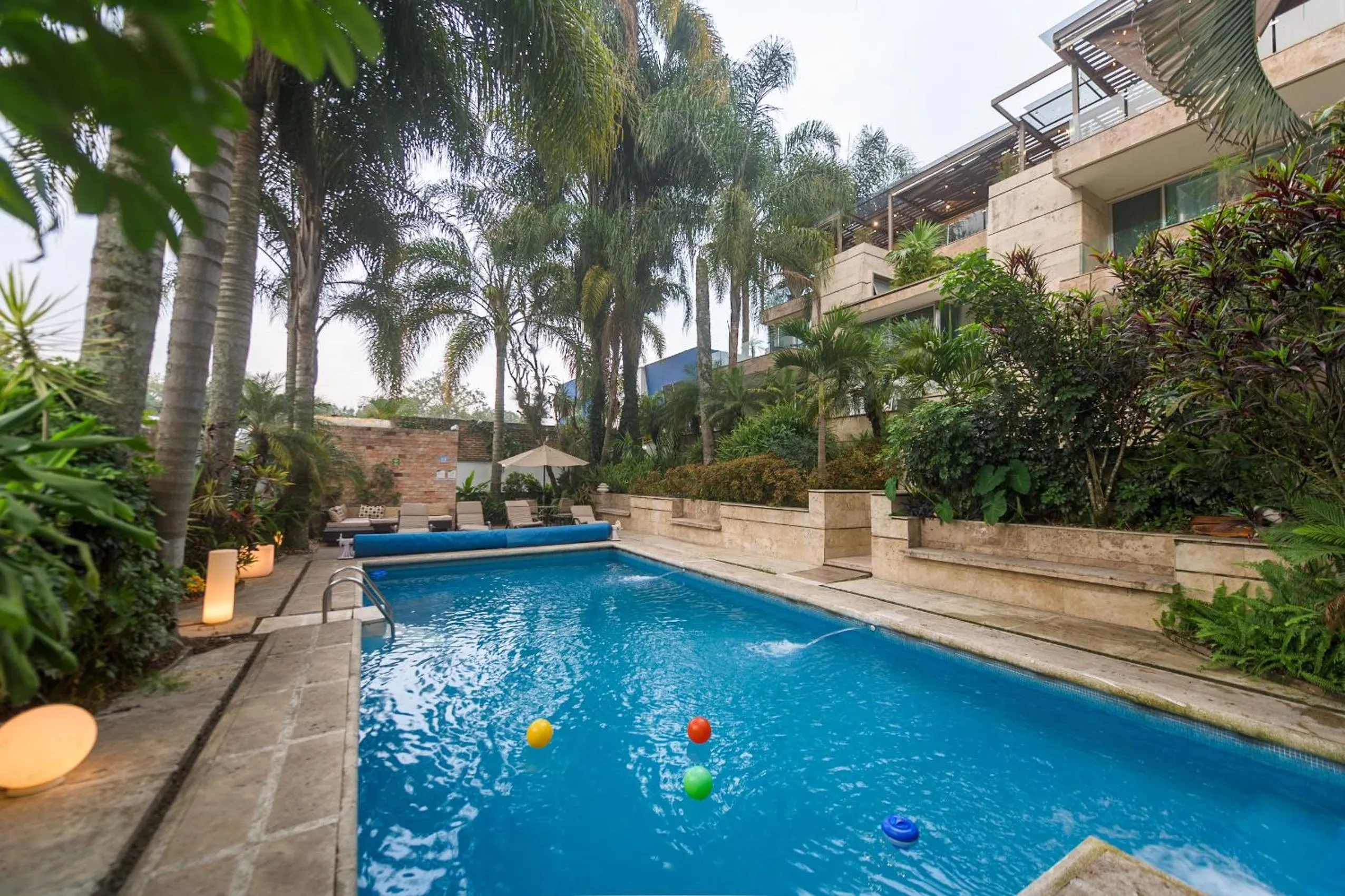 Swimming pool in Colombe Hotel Boutique