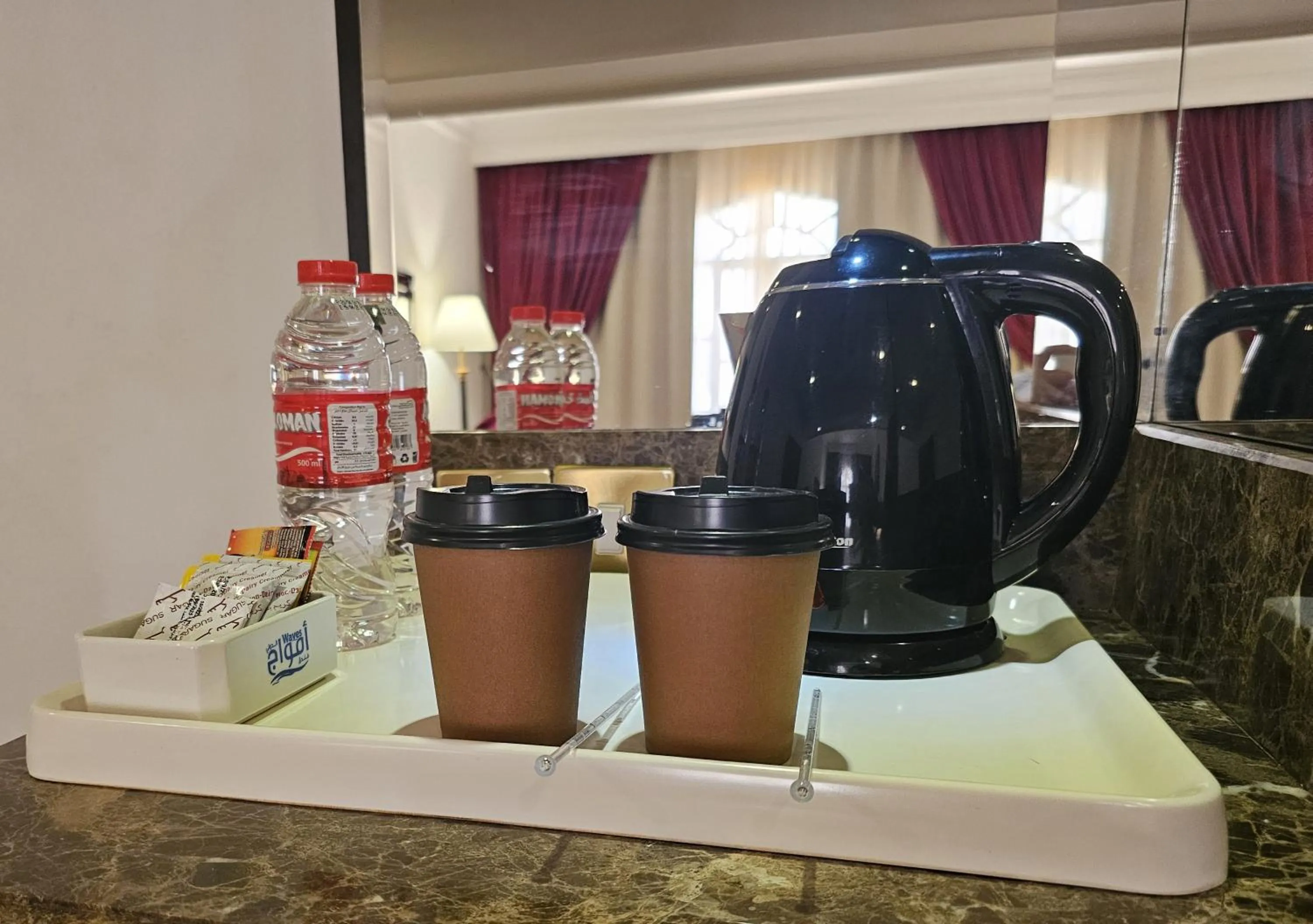 Coffee/tea facilities in Caesar Hotel