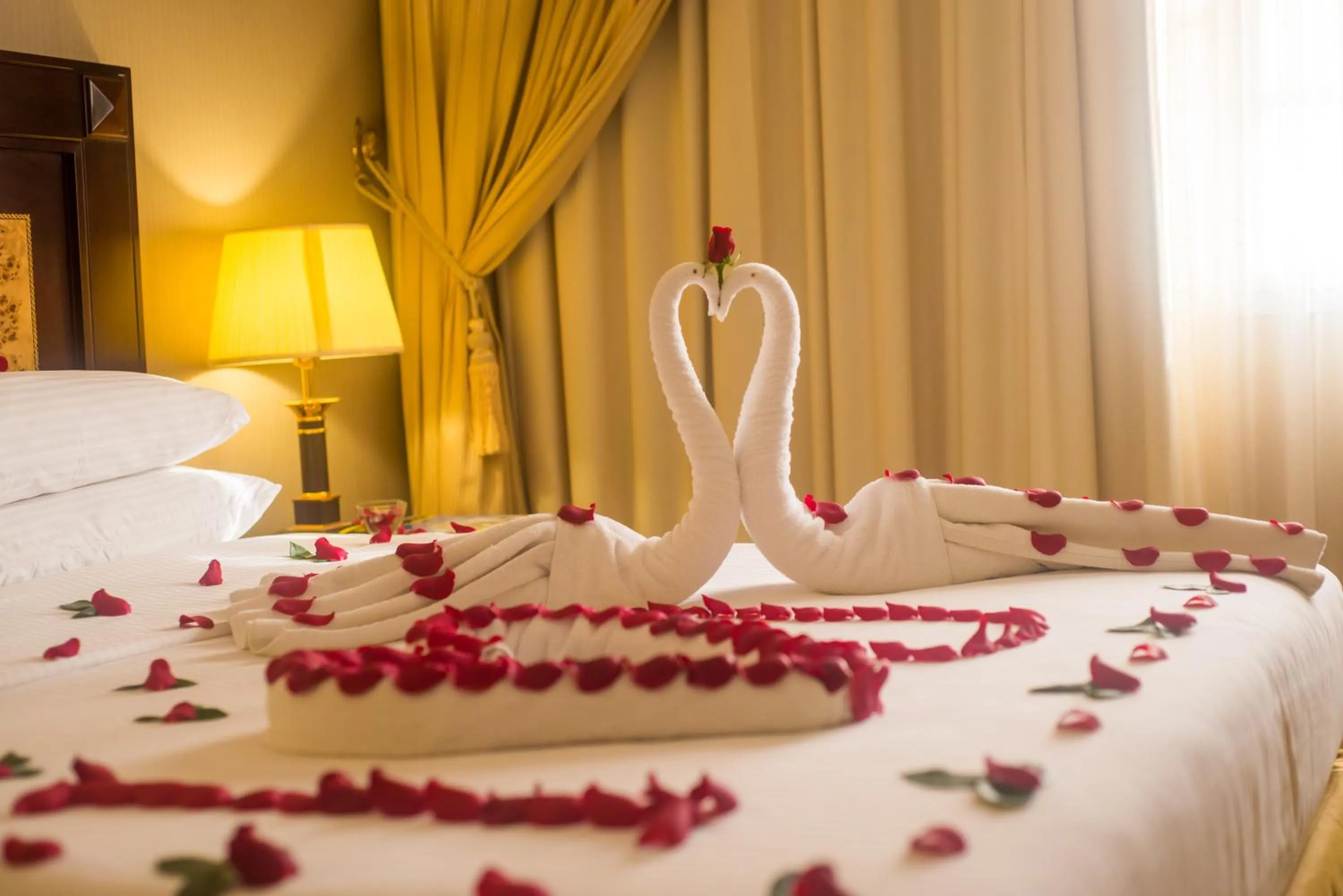 Decorative detail, Bed in Caesar Hotel