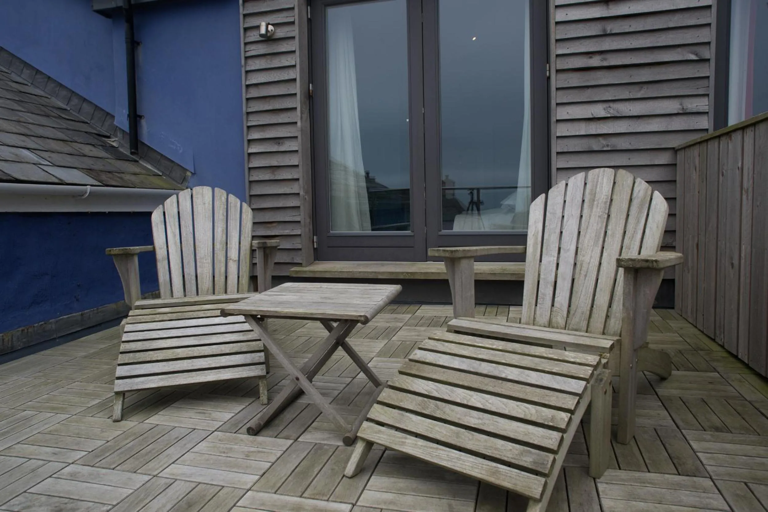 Patio in Harbourmaster Hotel