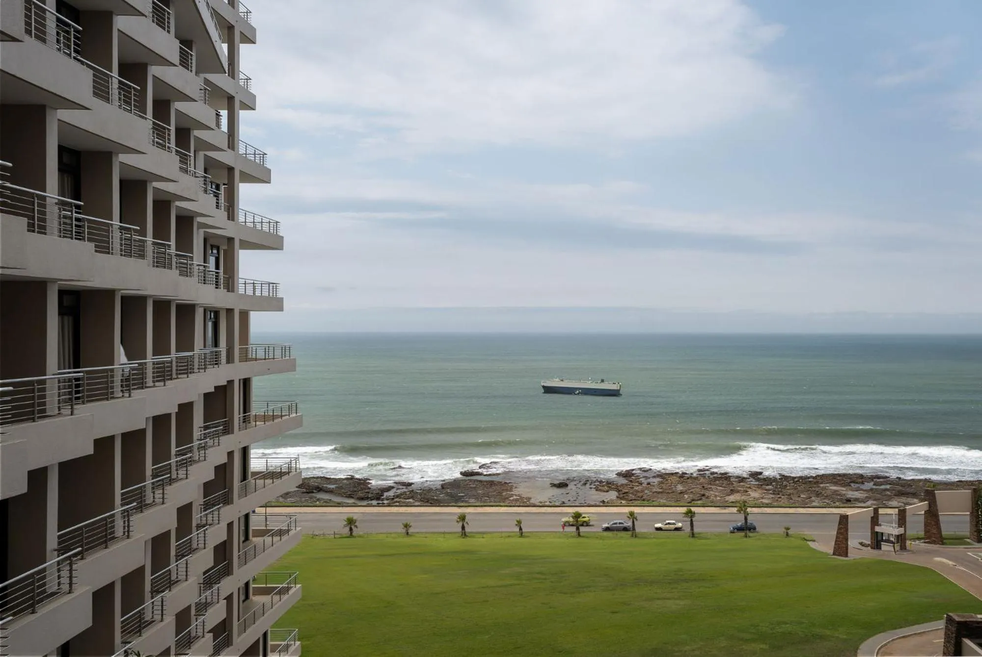 Sea view in Premier Hotel East London ICC