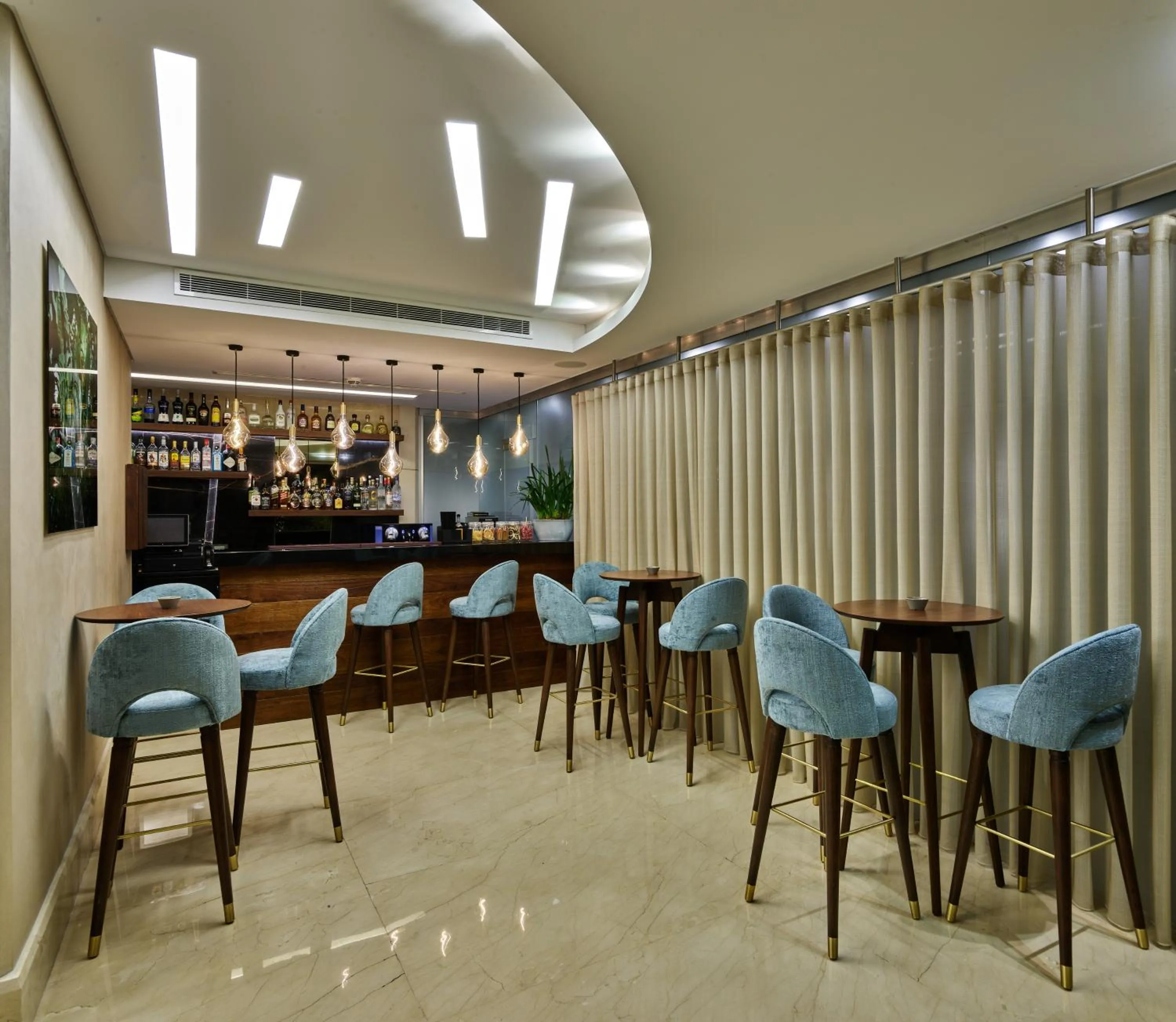 Lounge or bar in Sodeco Suites