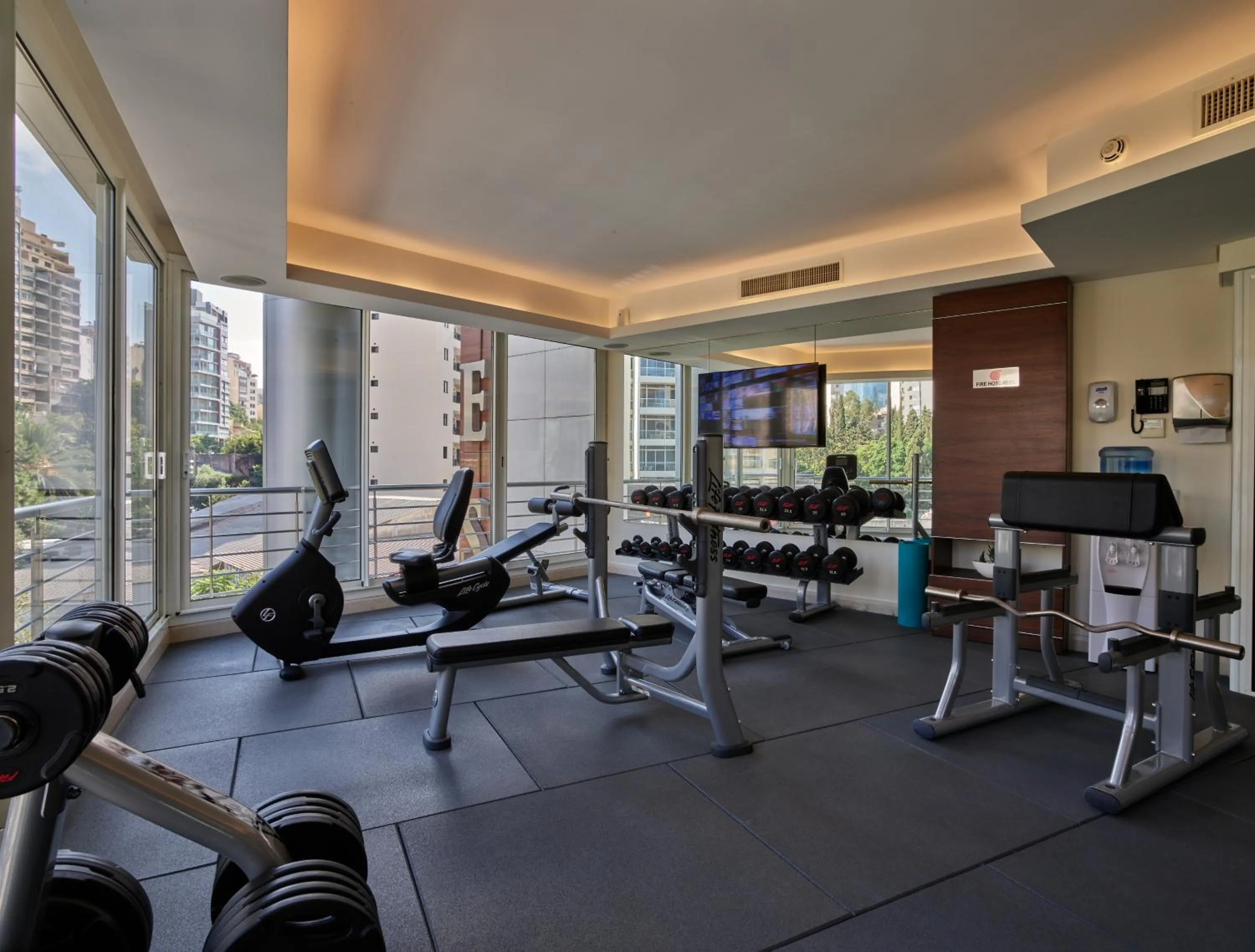 Fitness centre/facilities in Sodeco Suites