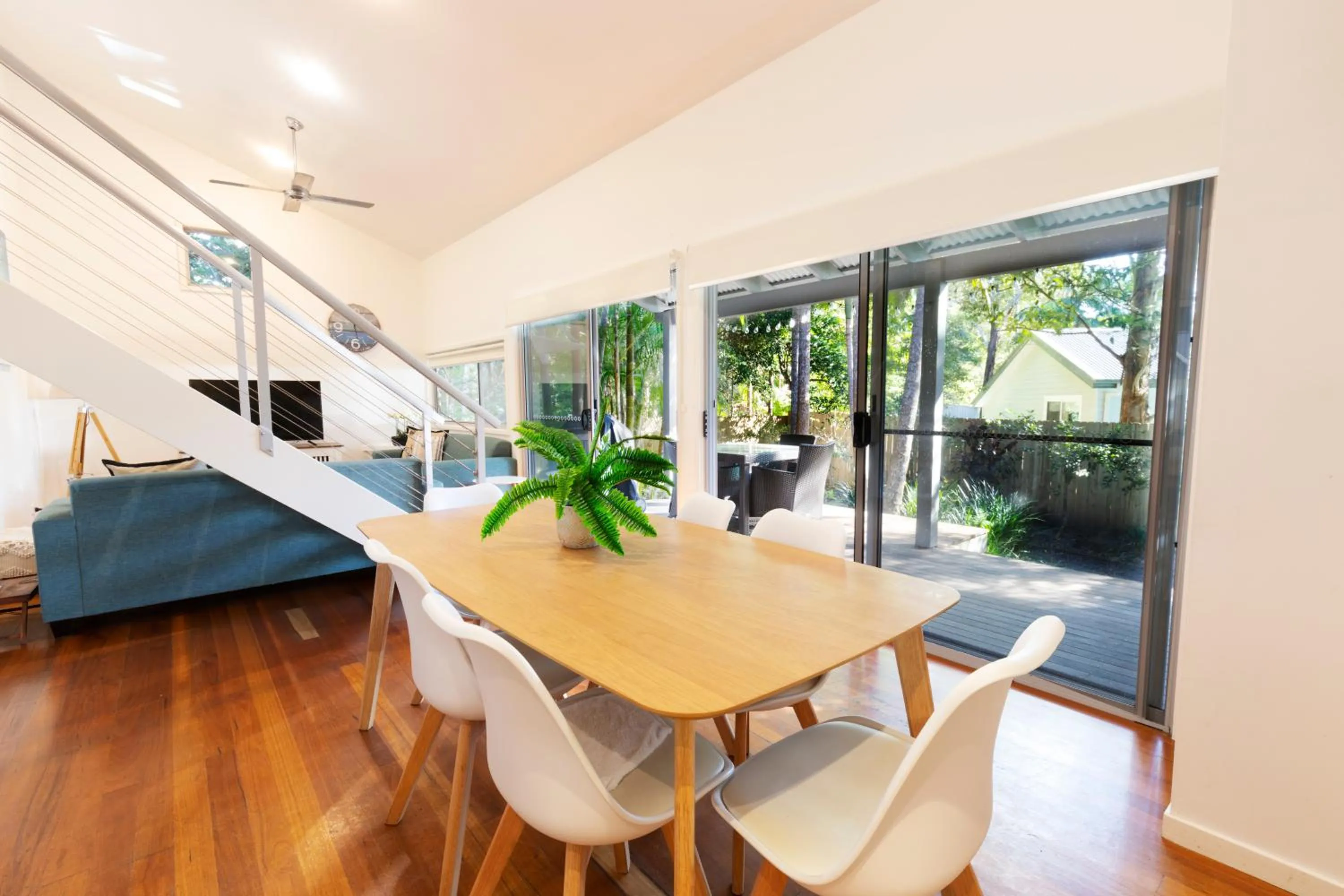 Dining area in Mobys Beachside Retreat