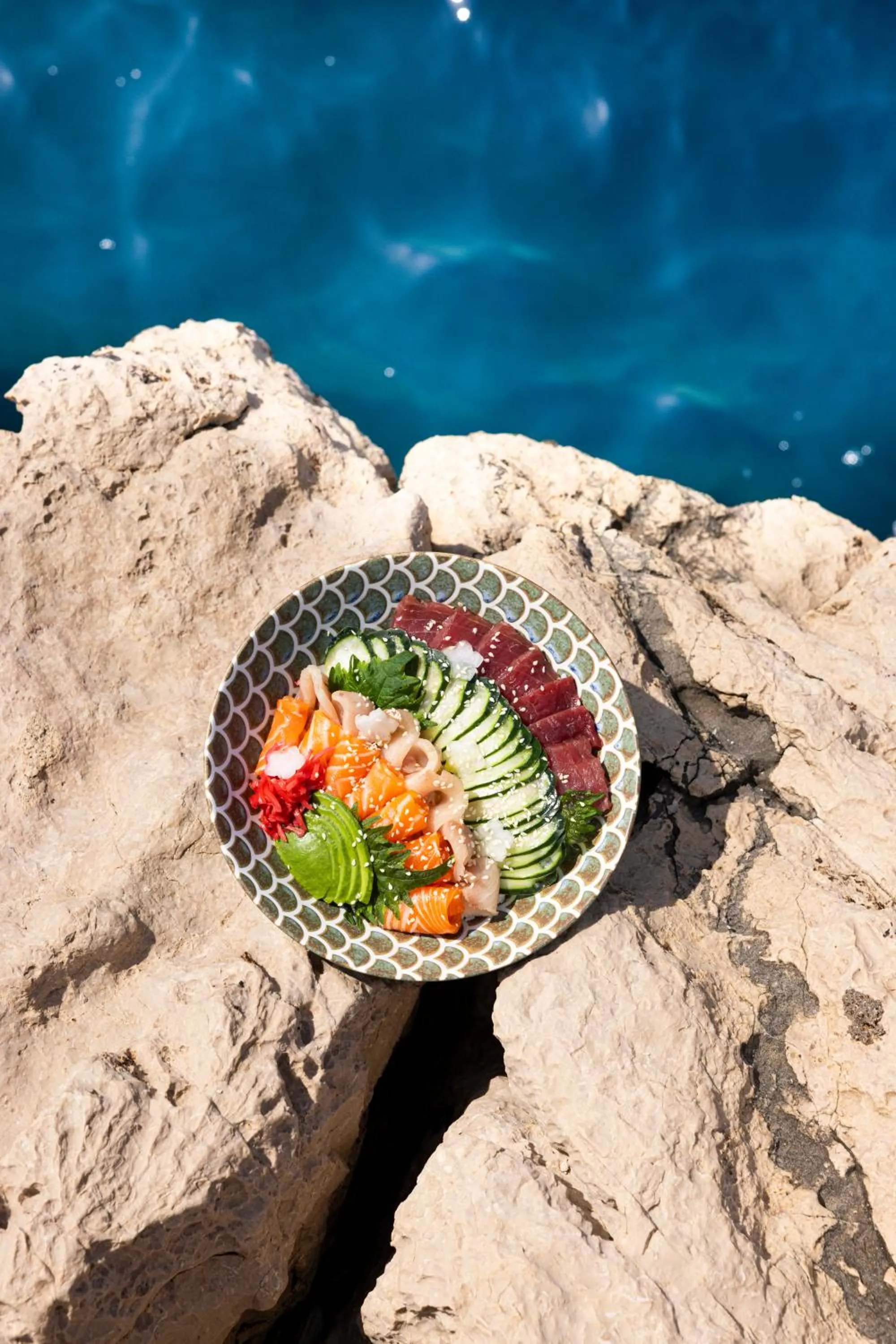 Restaurant/places to eat in Hôtel Les Roches Blanches Cassis