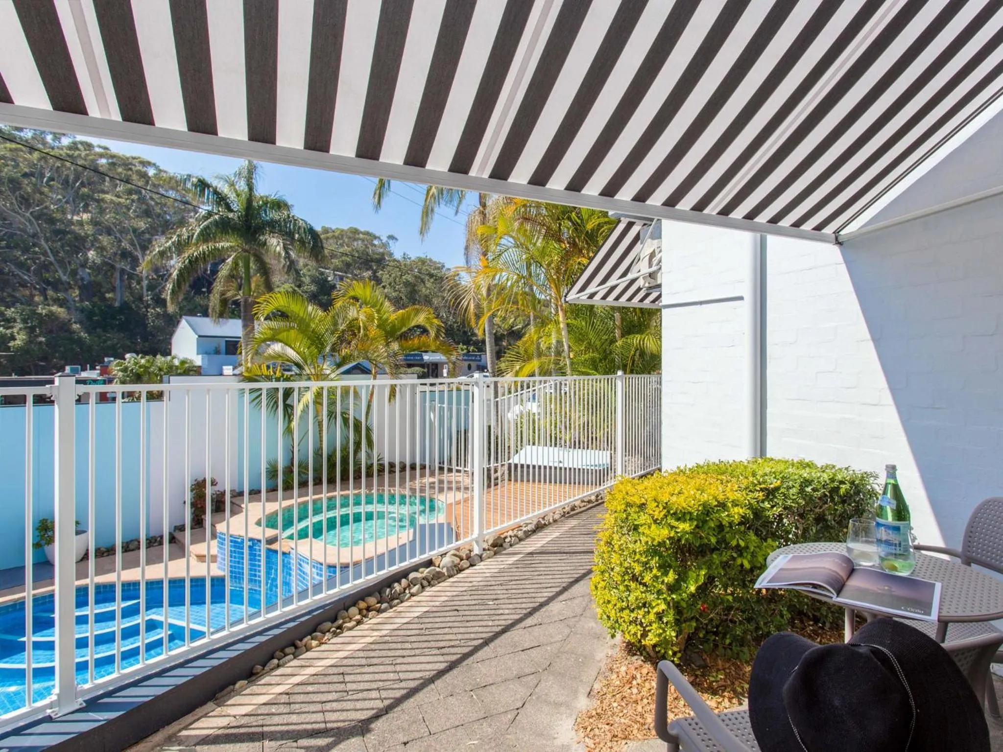 Balcony/Terrace in Blueys Motel