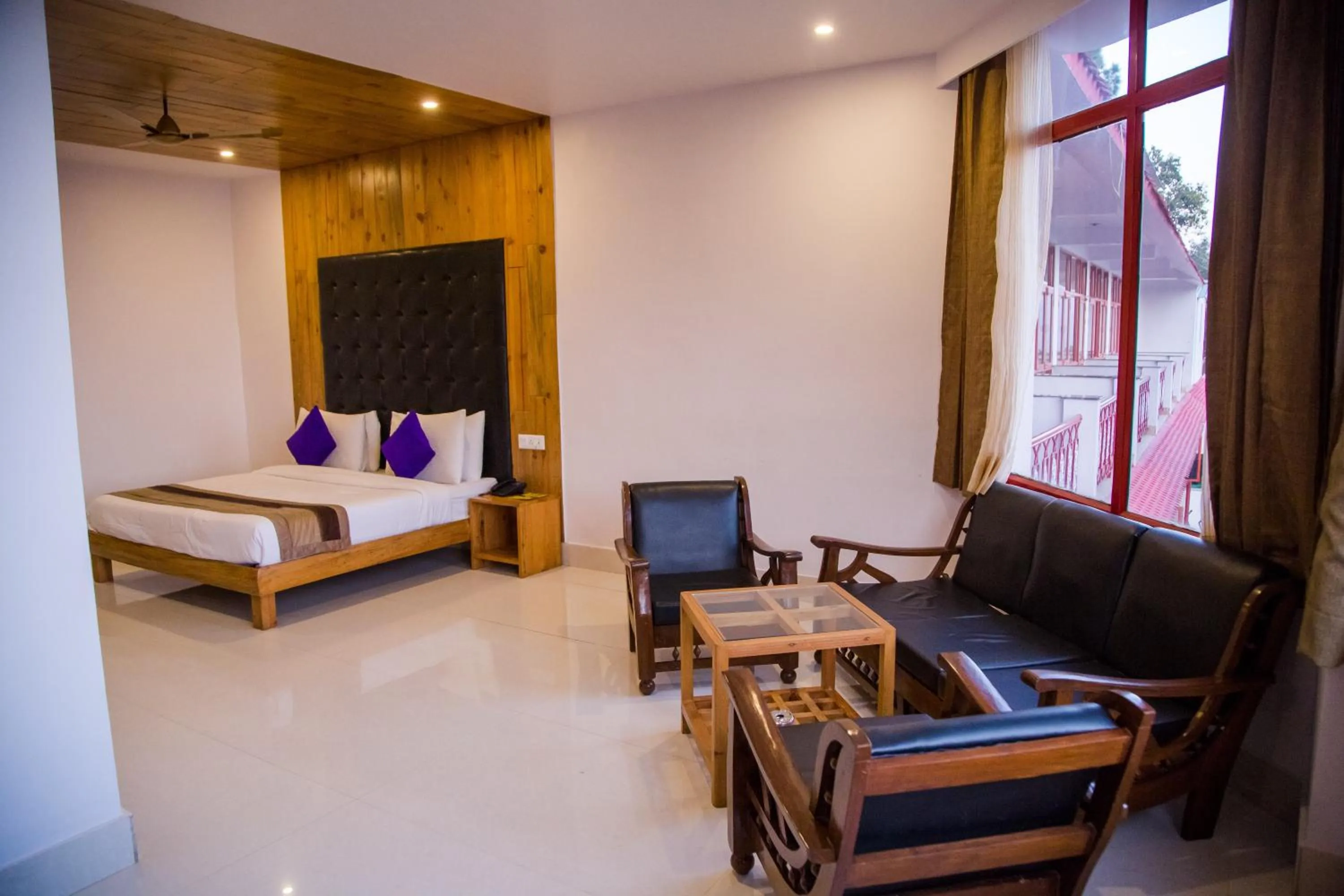 Bedroom in Blue Pine Resort