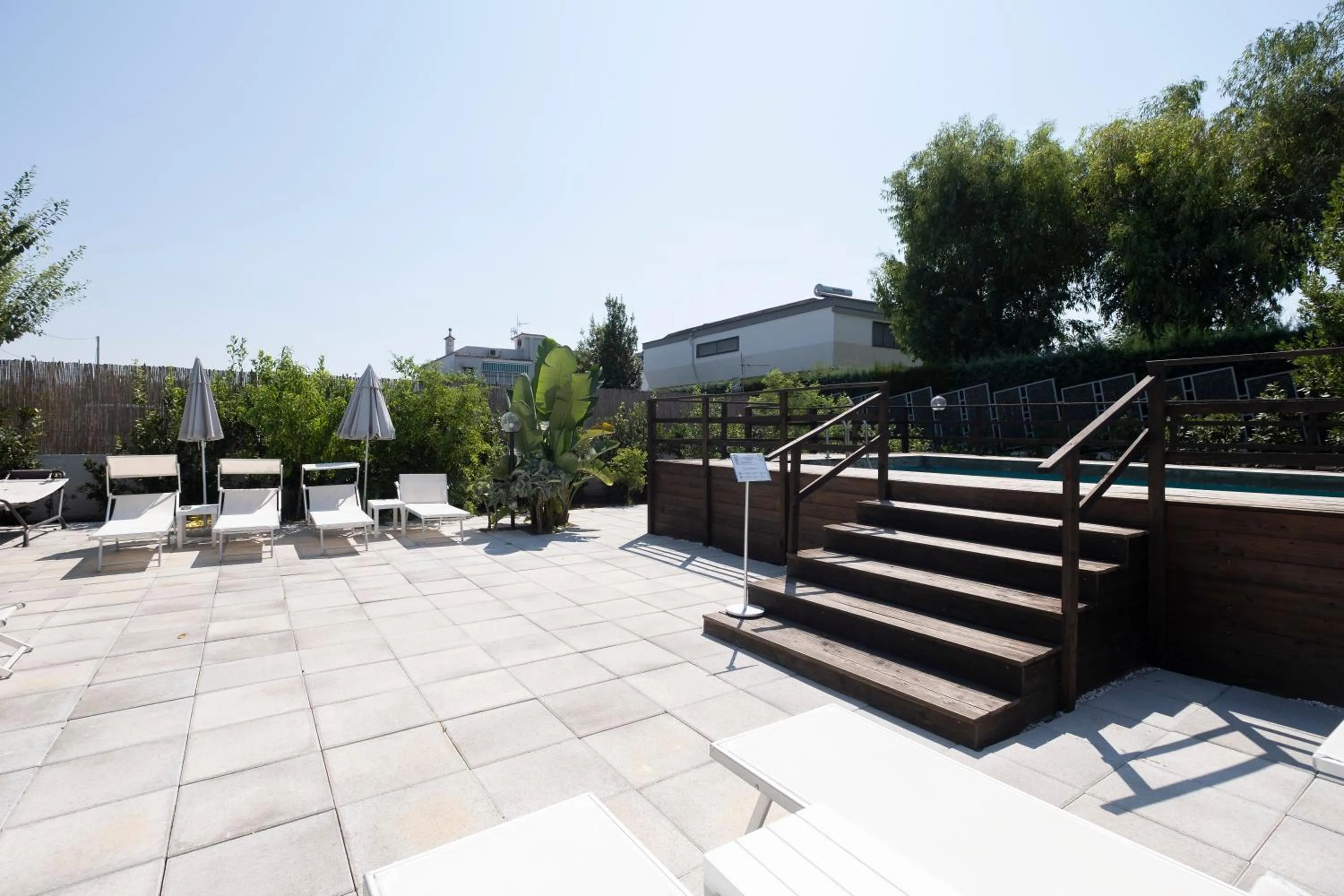 Swimming pool in Residence O'Sole Mio Pompei