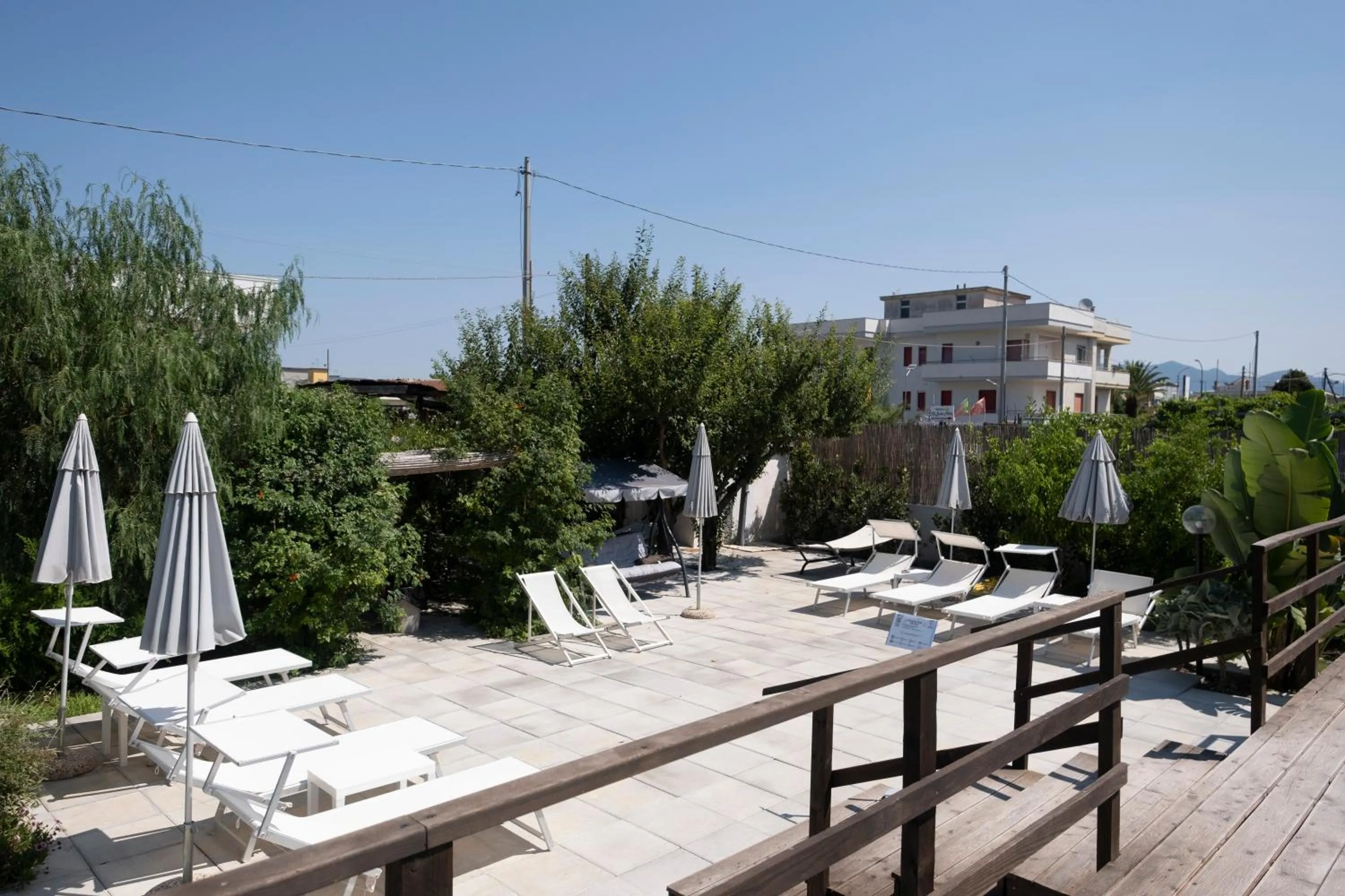 Swimming pool in Residence O'Sole Mio Pompei