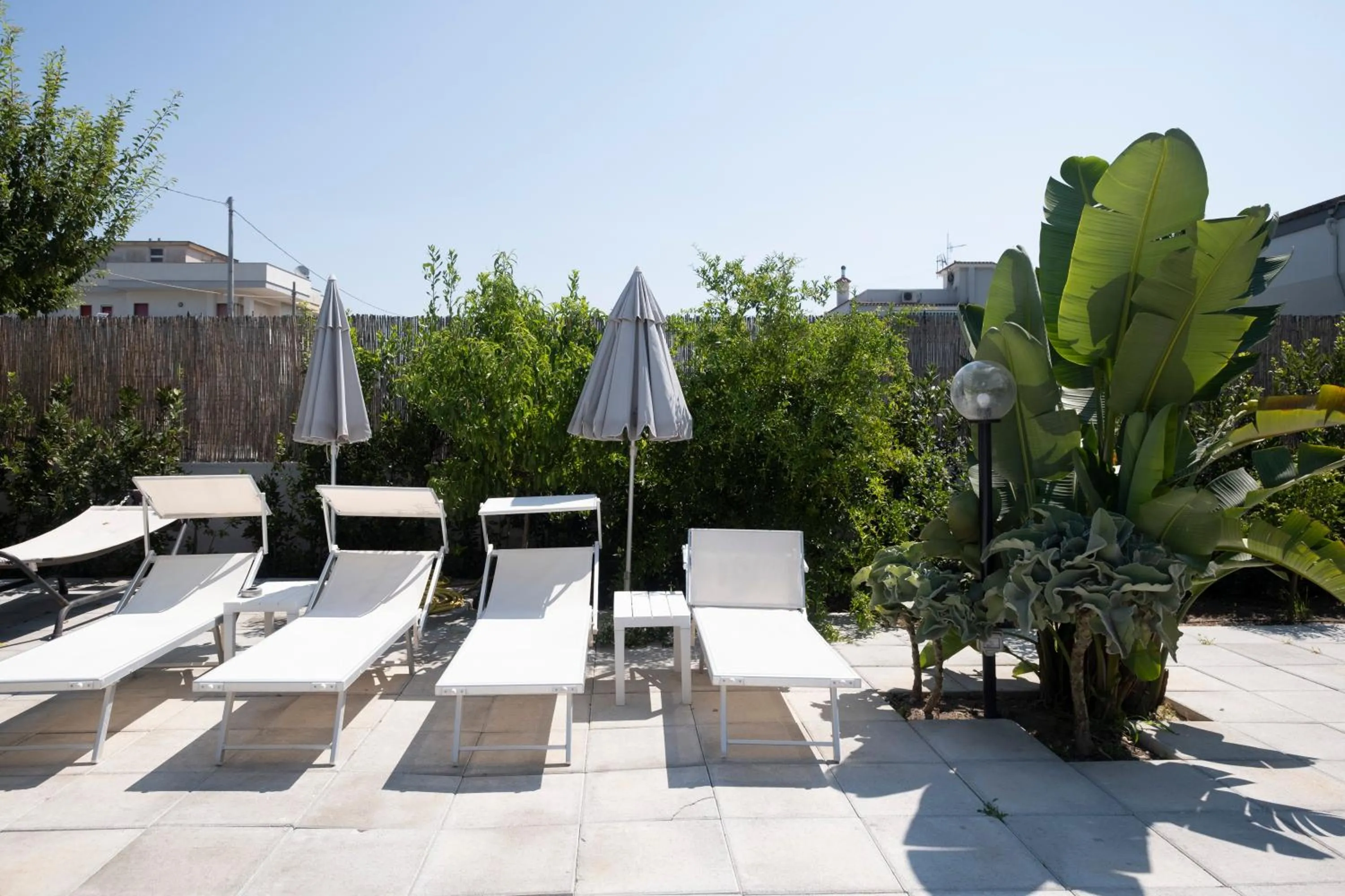 sunbed in Residence O'Sole Mio Pompei