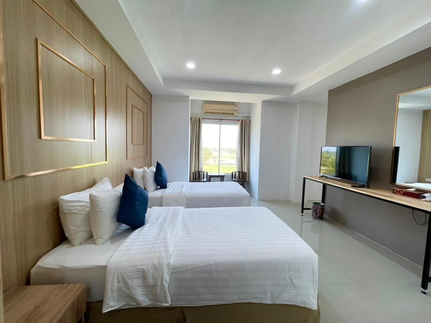 Bed in Gassan Panorama Golf Club