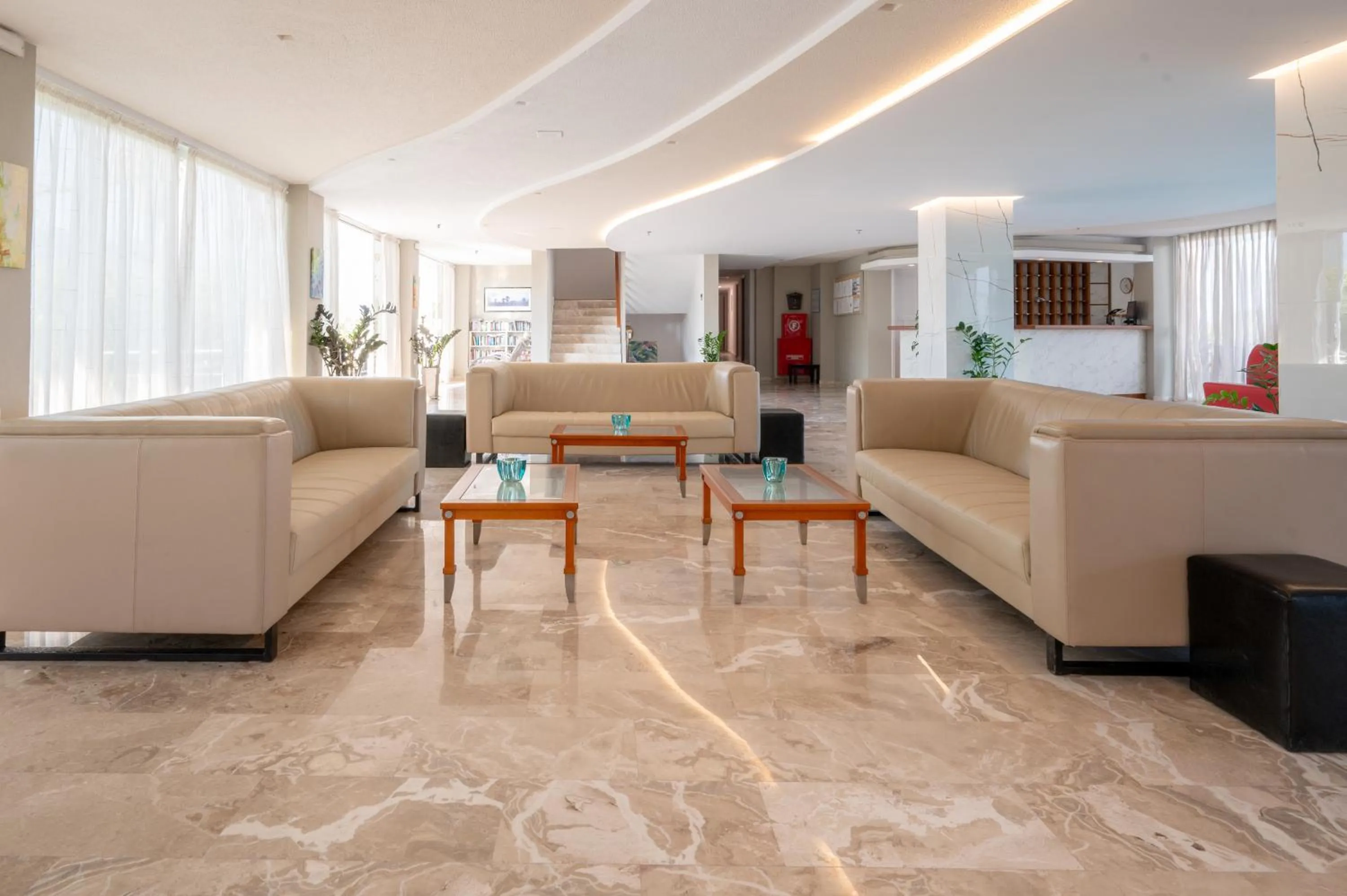 Living room in Costa Angela Seaside Resort