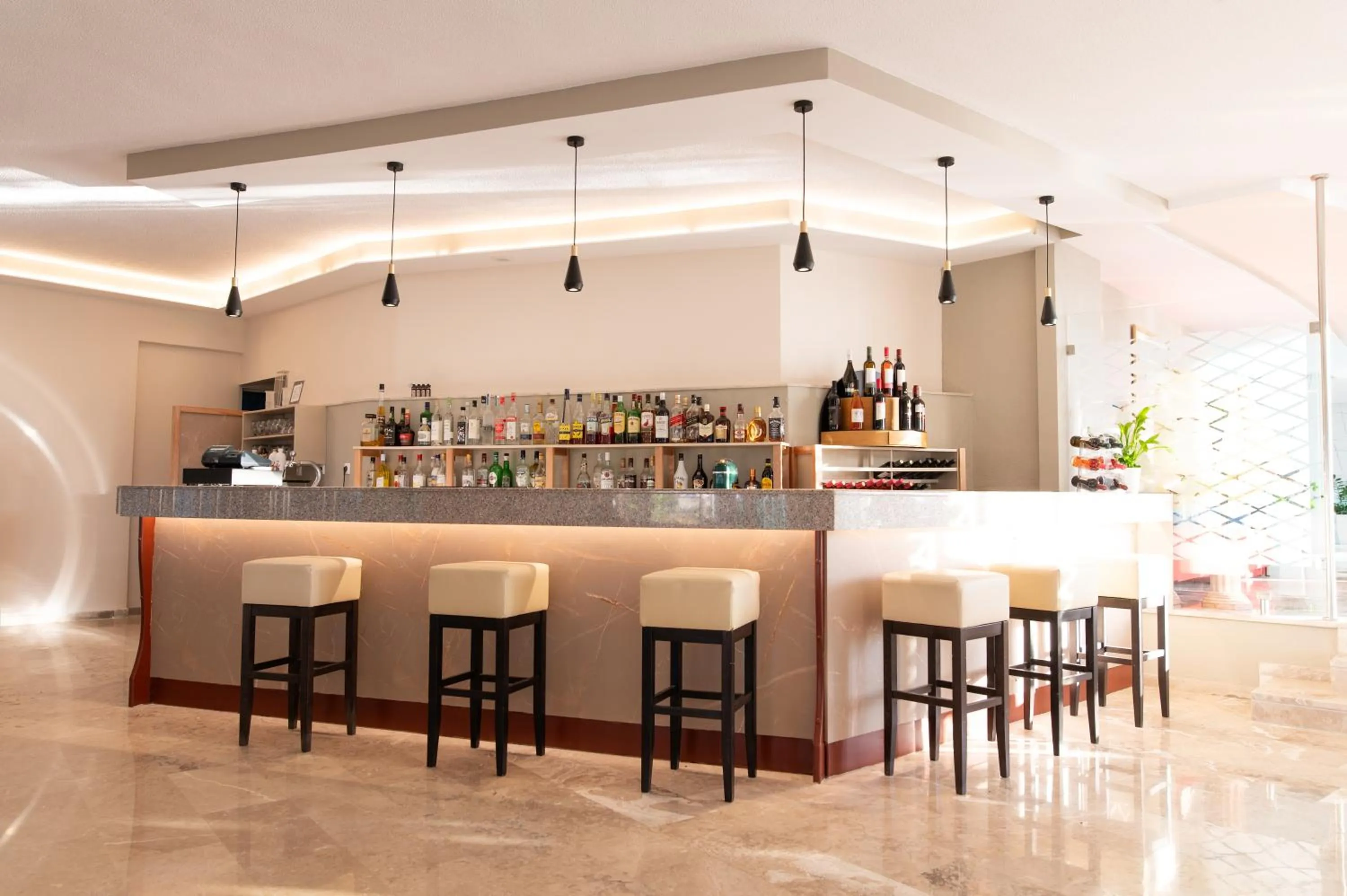 Lounge or bar in Costa Angela Seaside Resort