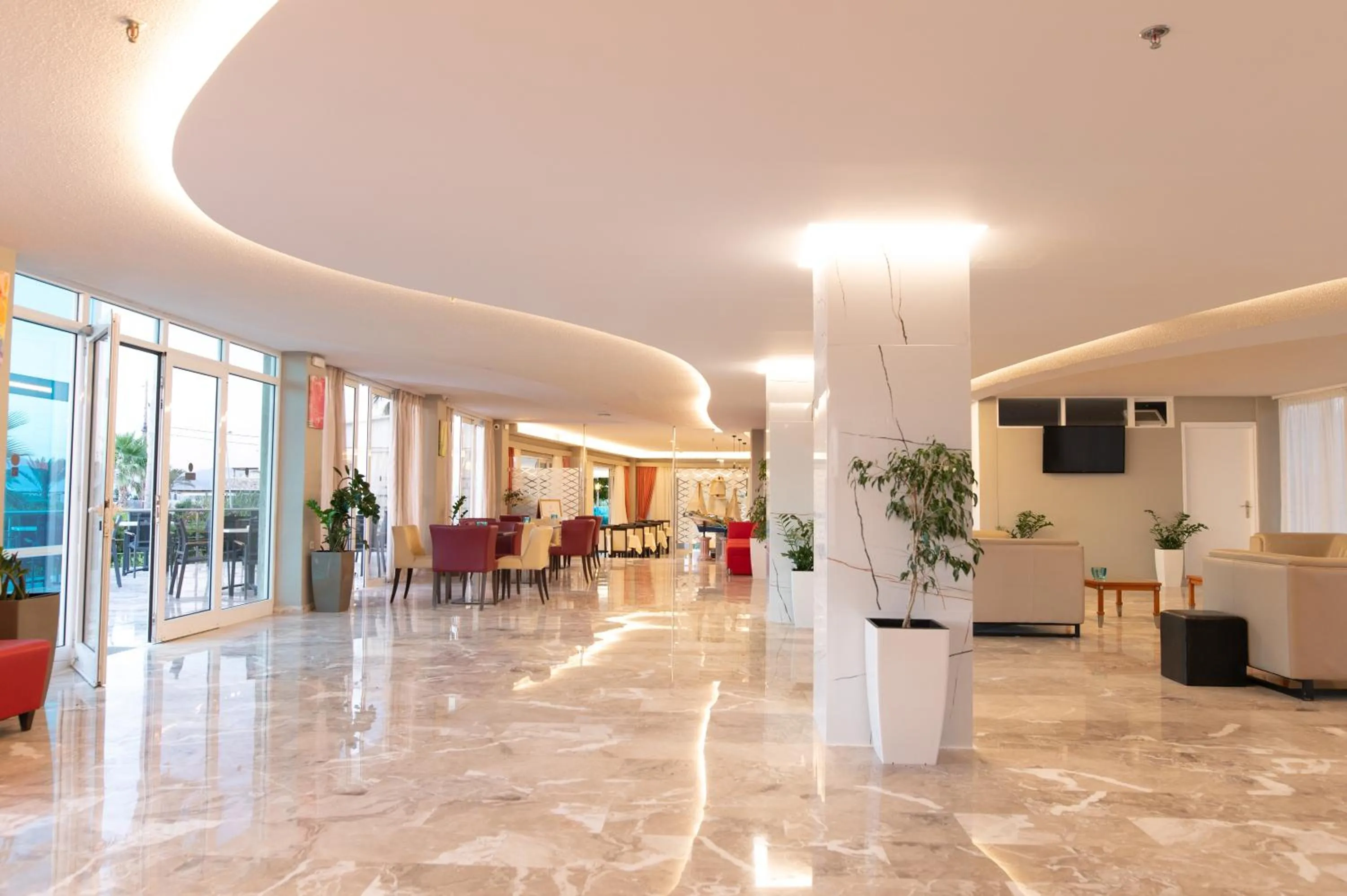 Lobby or reception in Costa Angela Seaside Resort