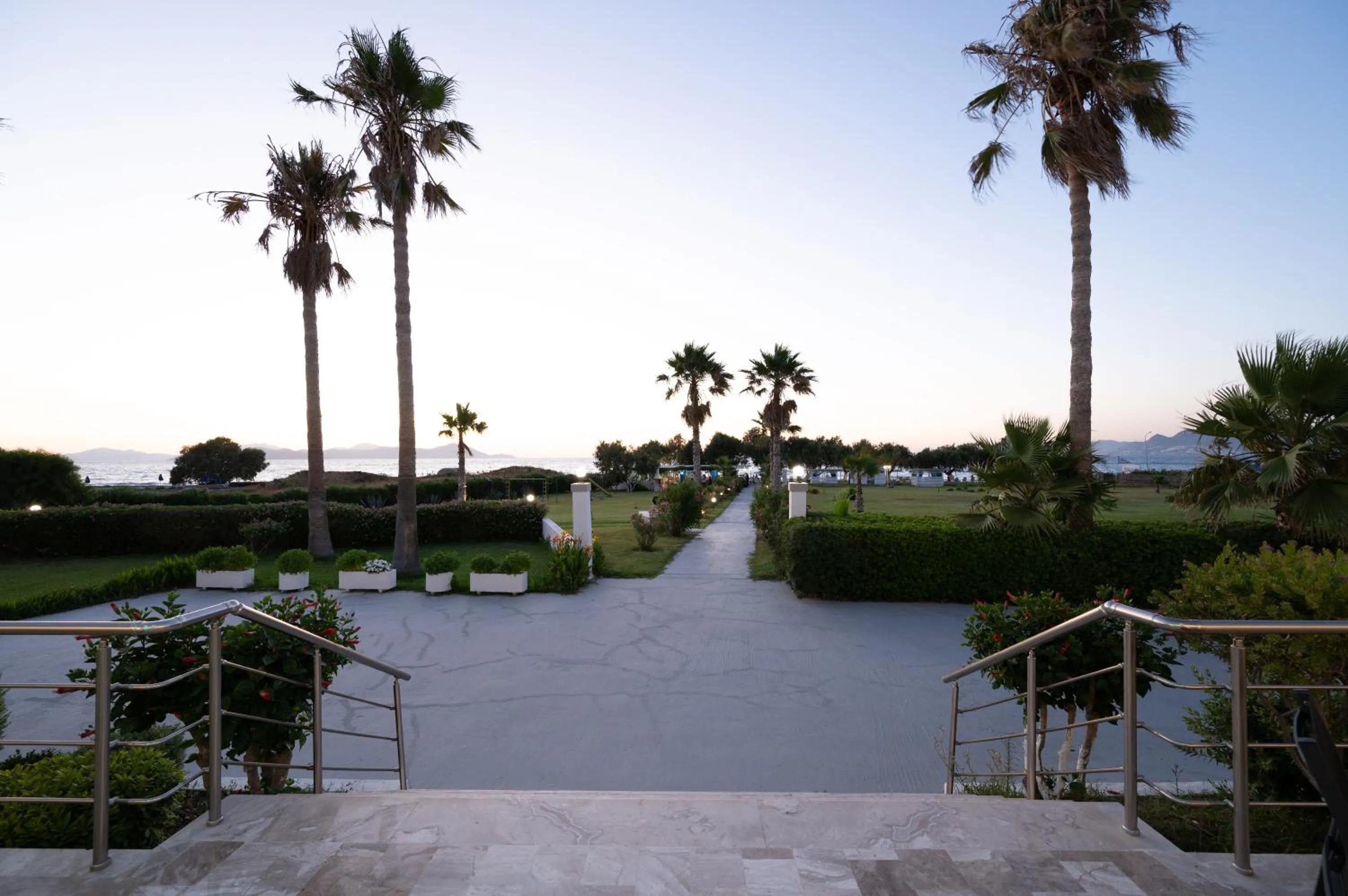Facade/entrance in Costa Angela Seaside Resort
