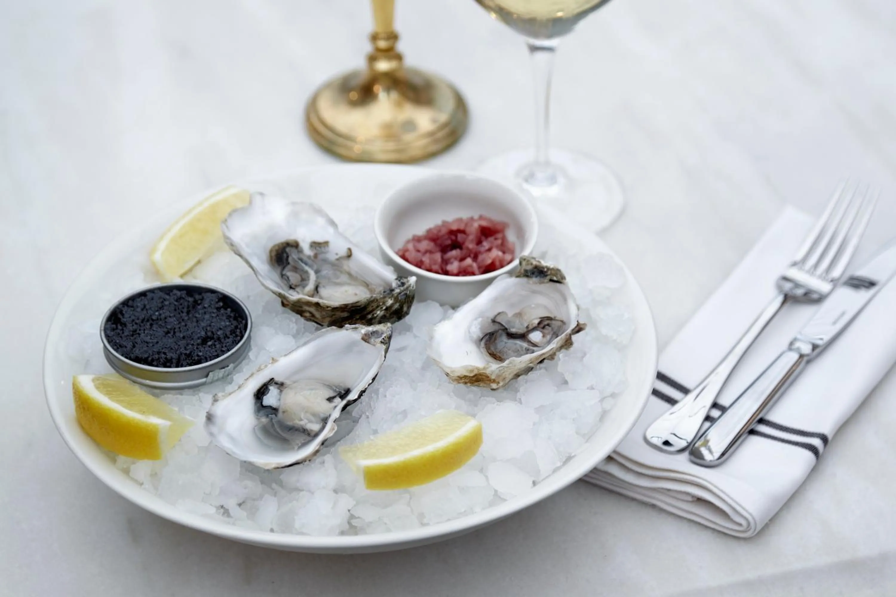 Food close-up in Hotel Sanders