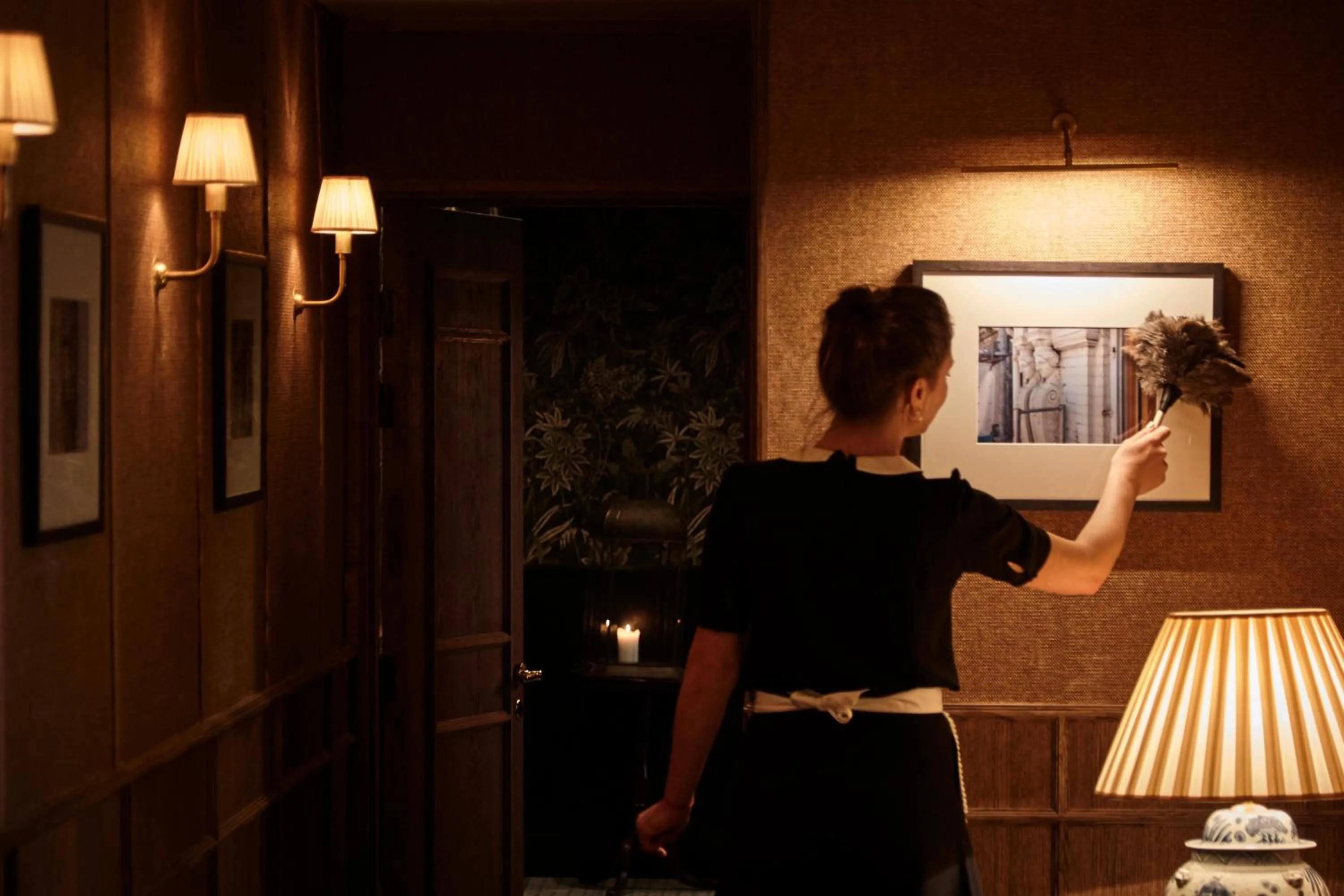 Living room in Hotel Sanders