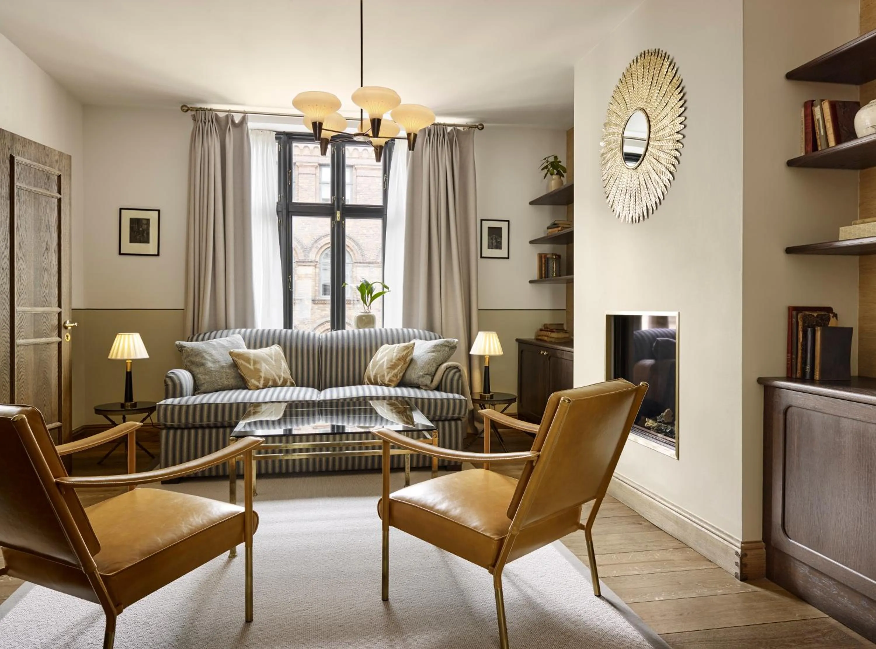 Living room in Hotel Sanders