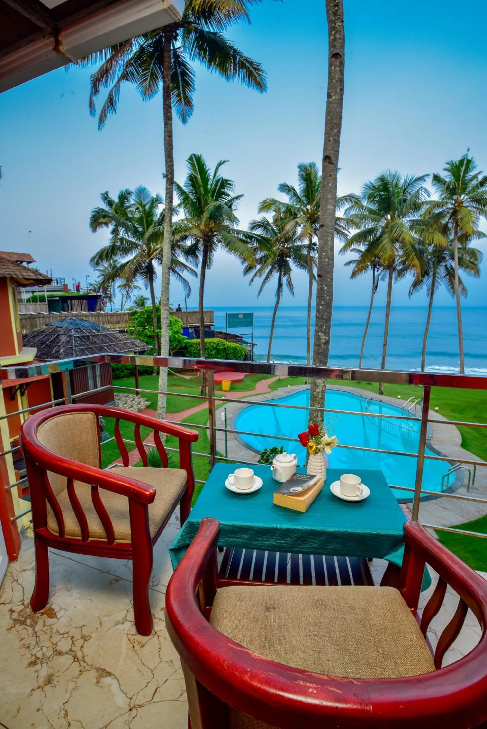 Balcony/Terrace in Krishnatheeram Ayur Holy Beach Resorts