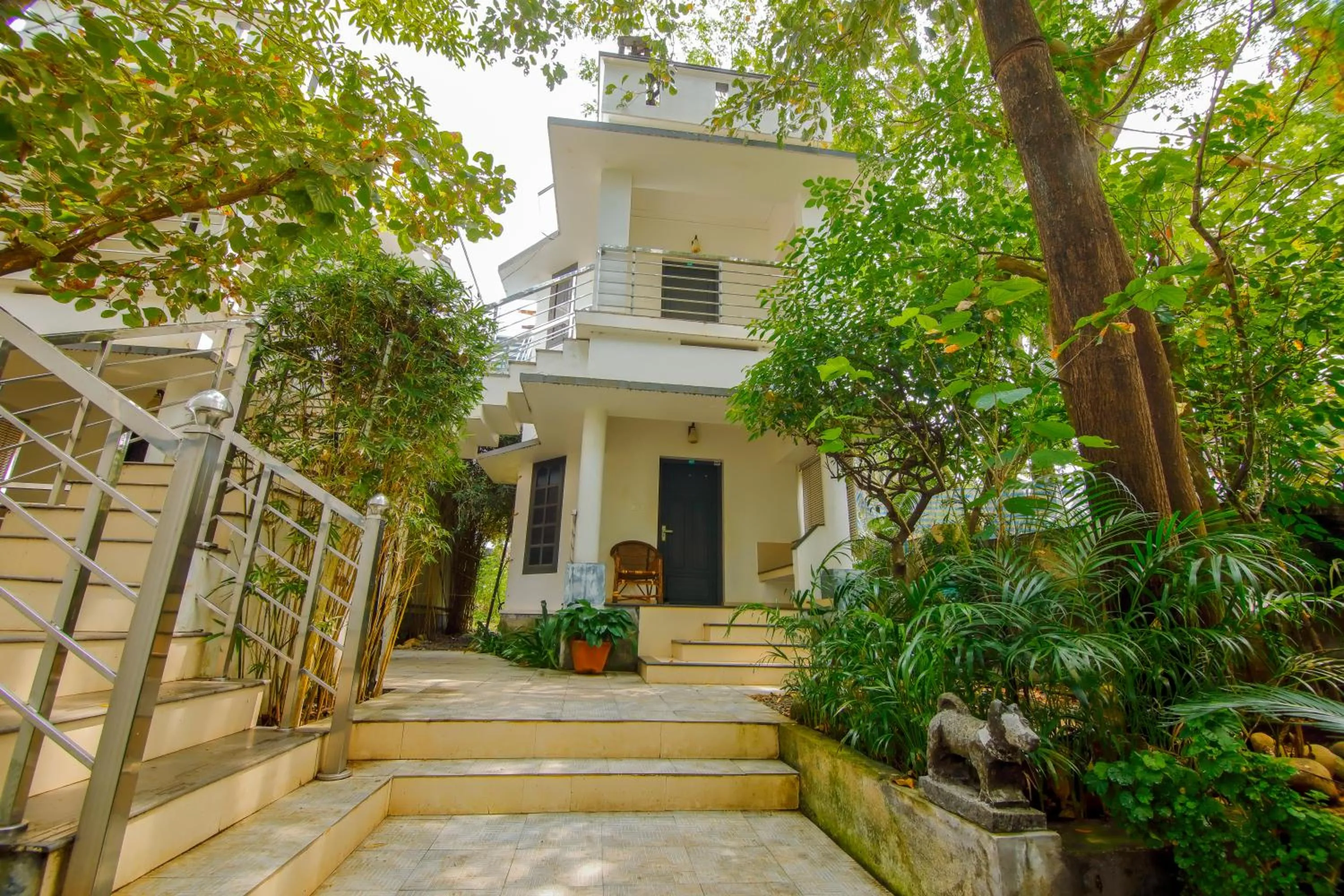 Property building in Krishnatheeram Ayur Holy Beach Resorts