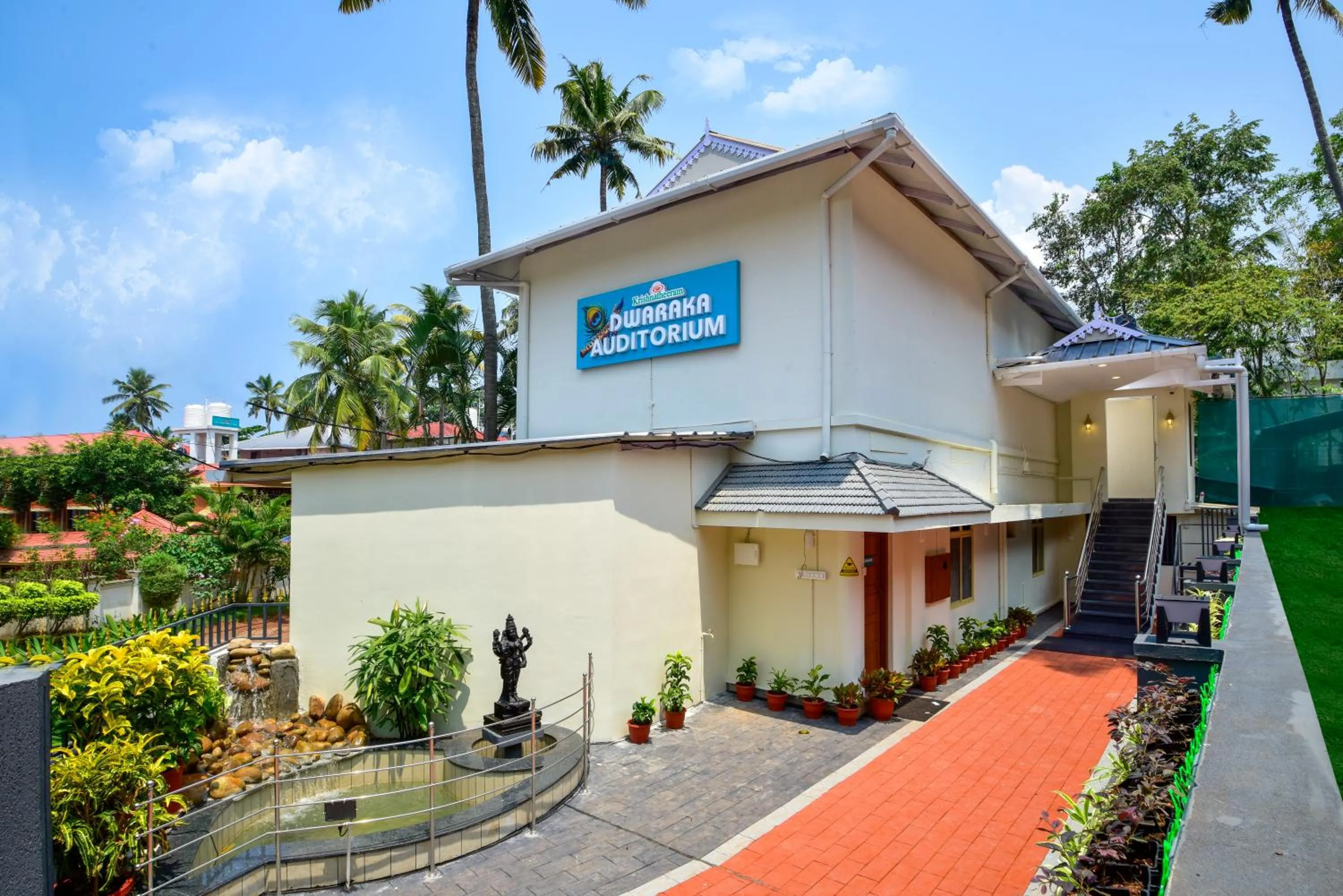 Property building in Krishnatheeram Ayur Holy Beach Resorts