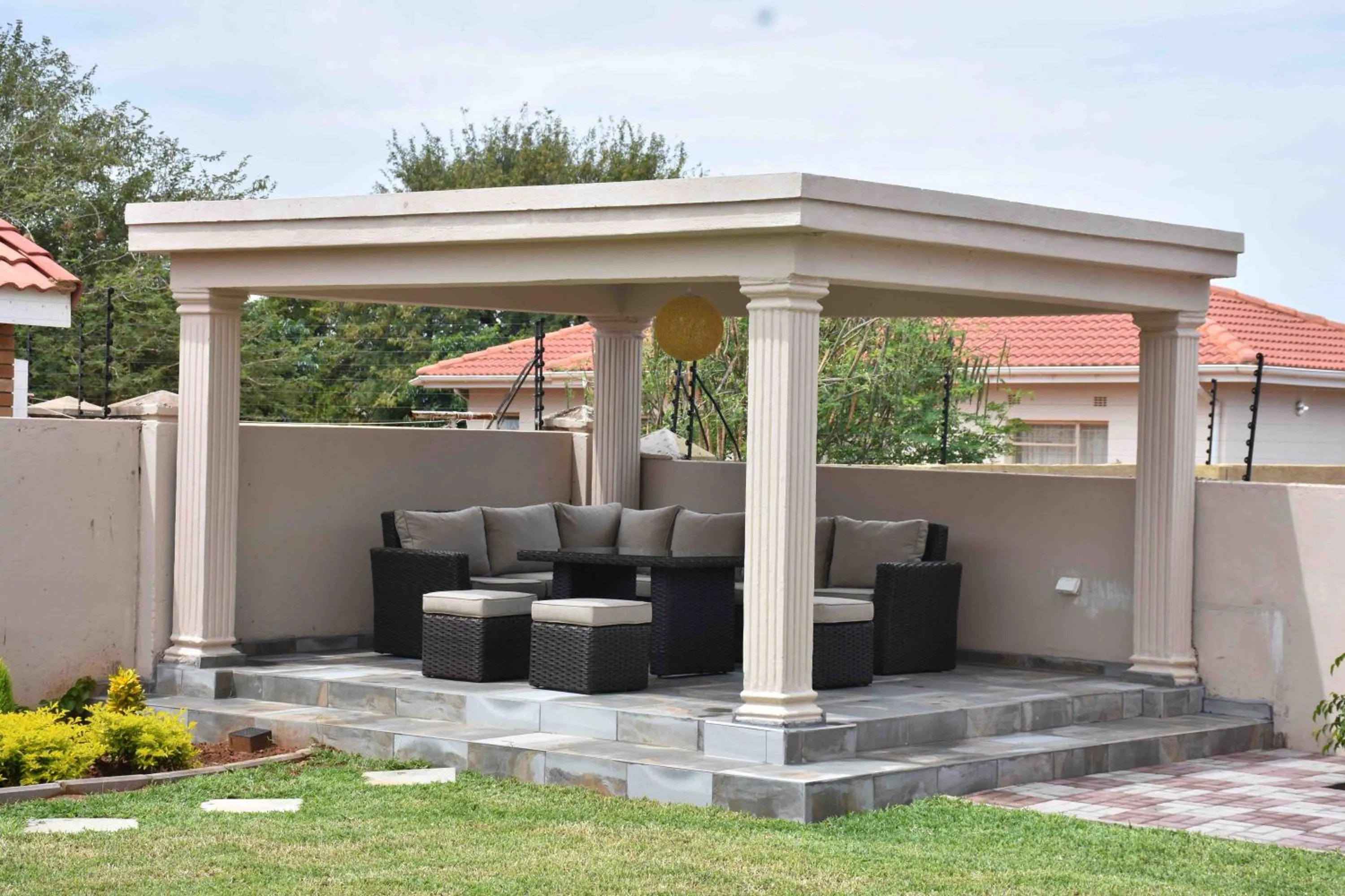 Patio in Magville Guest House