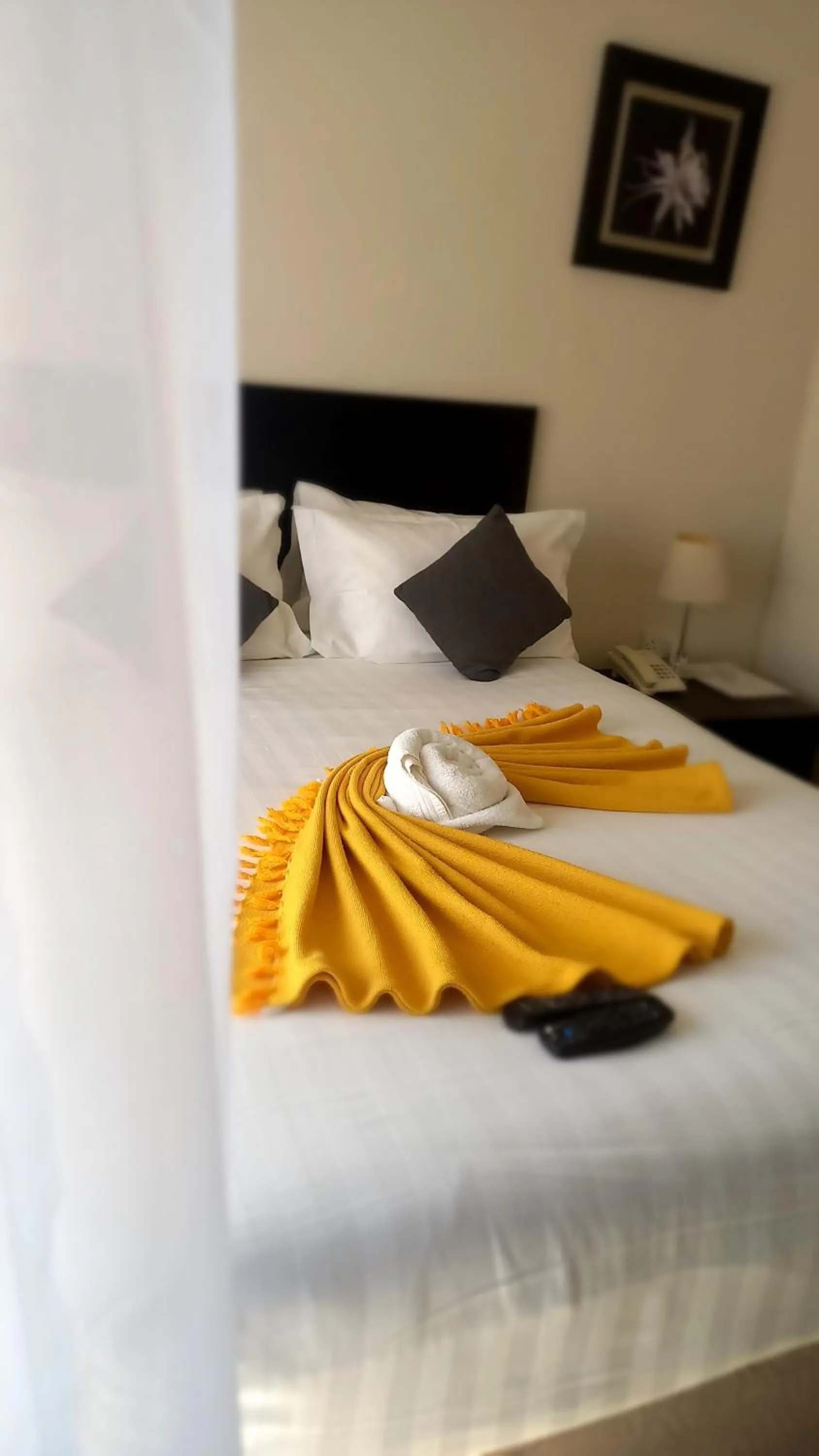 Bed in Magville Guest House