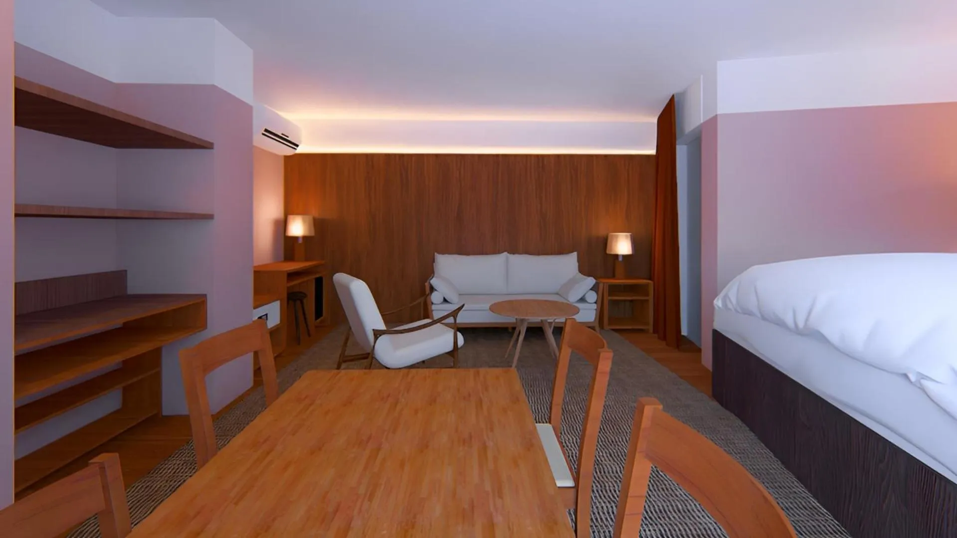 Bed in Hotel The Exchange