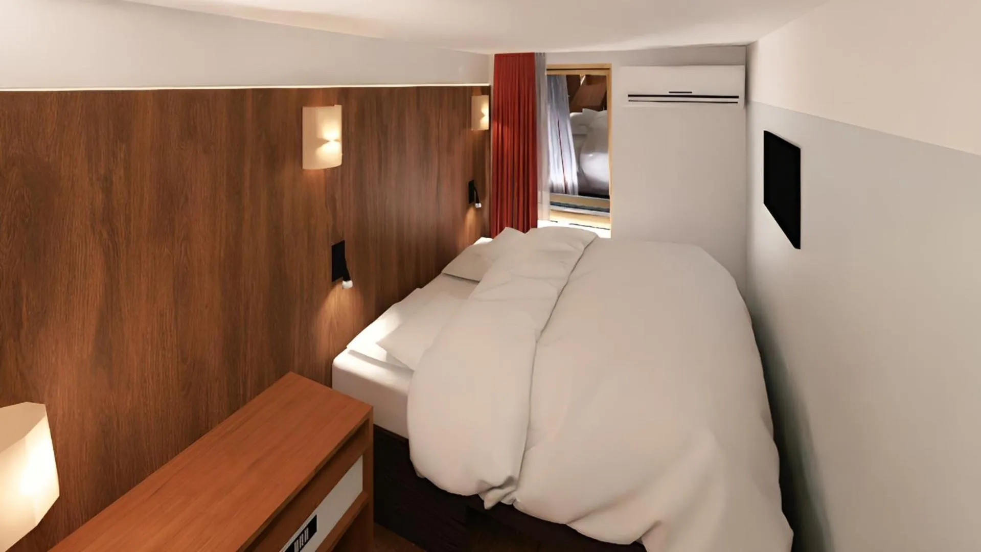 Bed in Hotel The Exchange