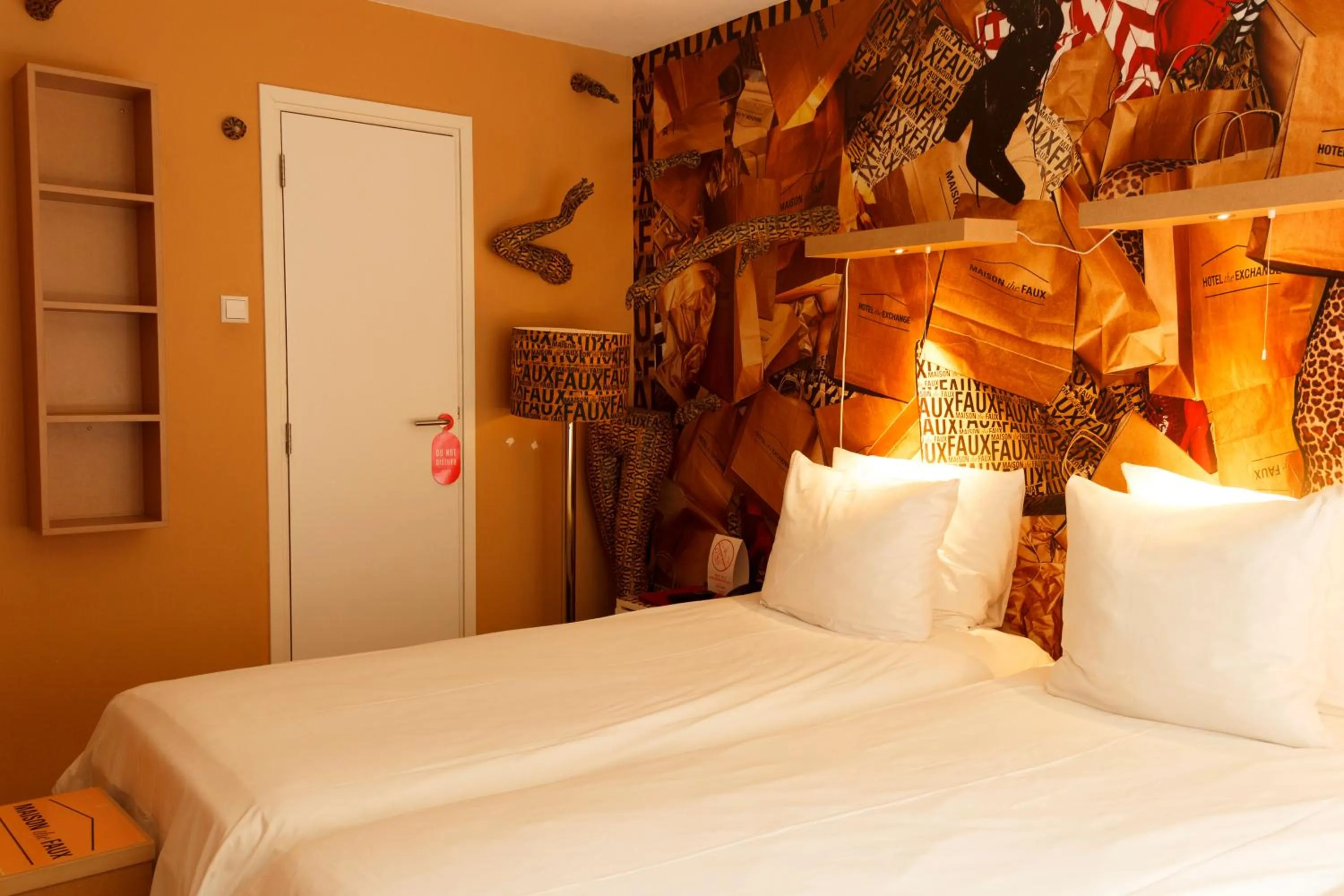 Bed in Hotel The Exchange