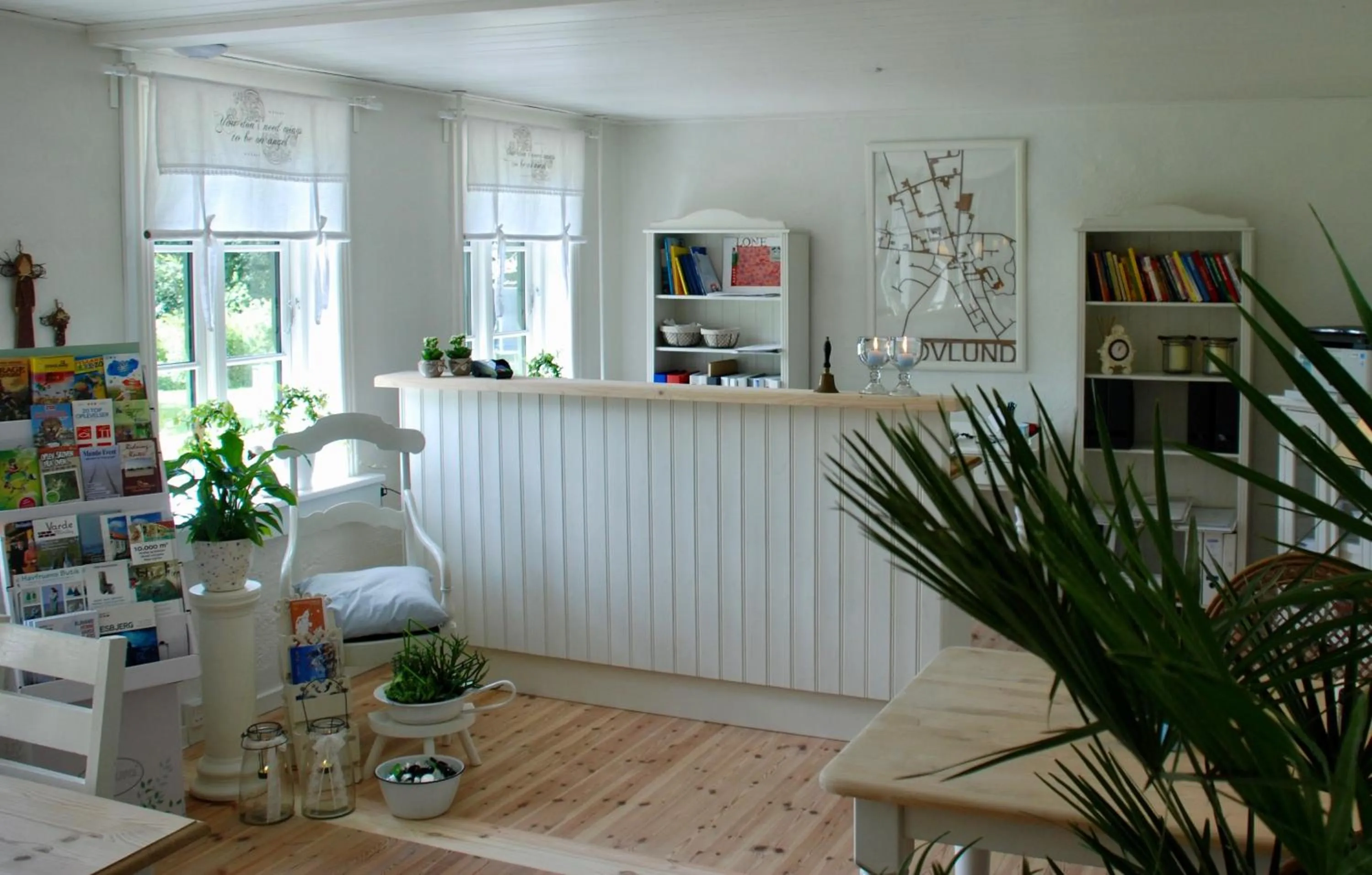 Lobby or reception in Pension Lærkelill