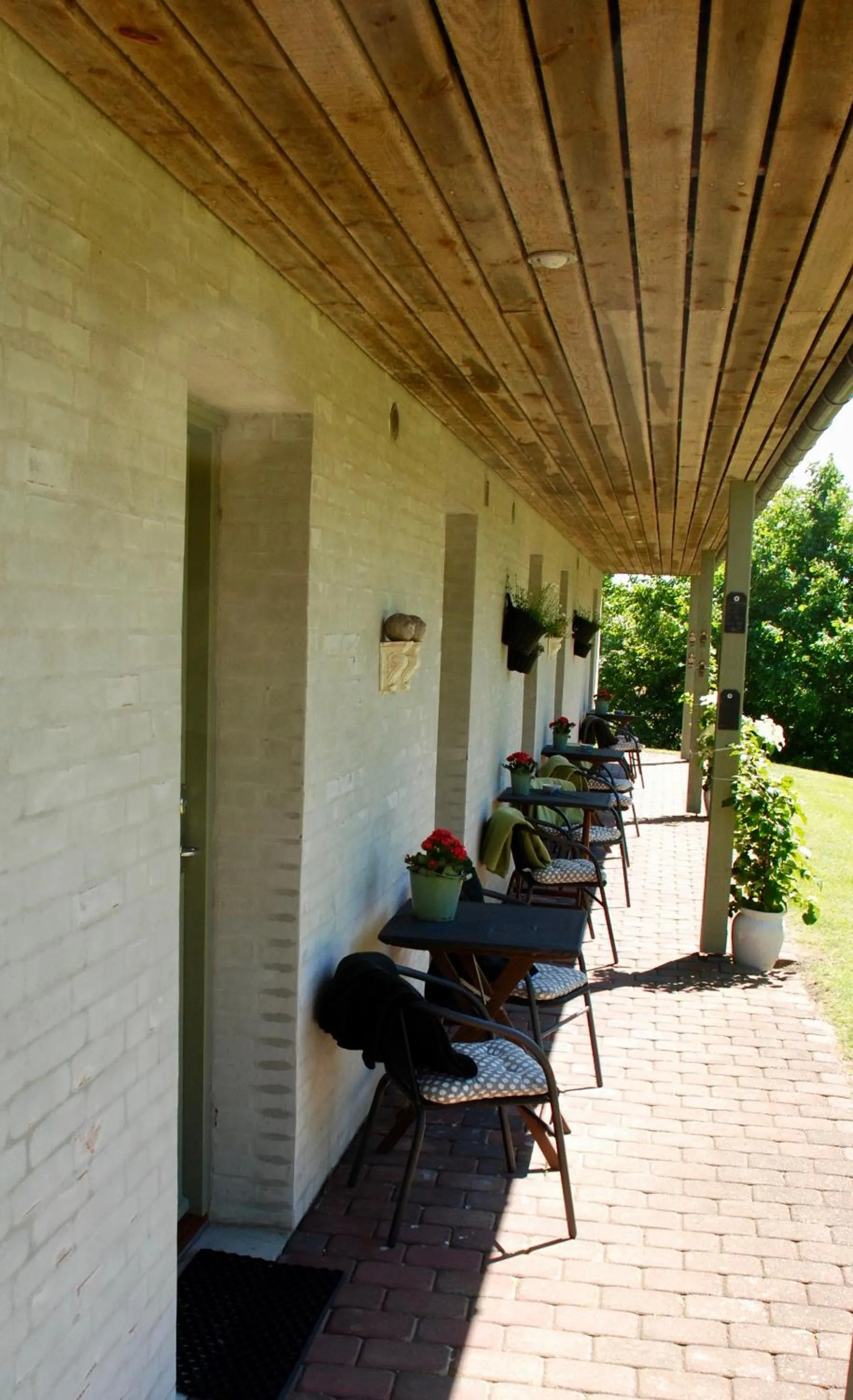 Balcony/Terrace in Pension Lærkelill