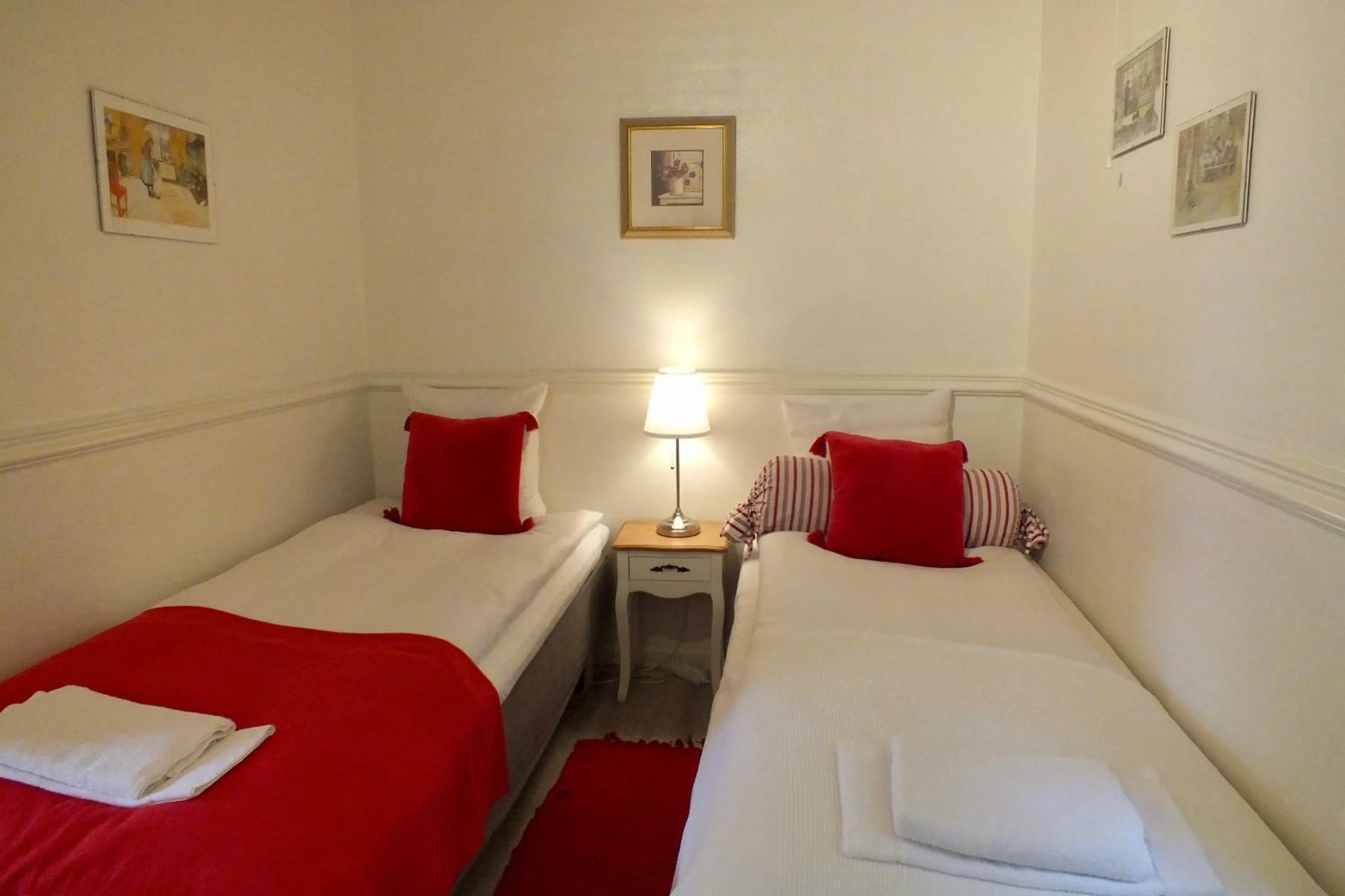 Bed in Pension Lærkelill