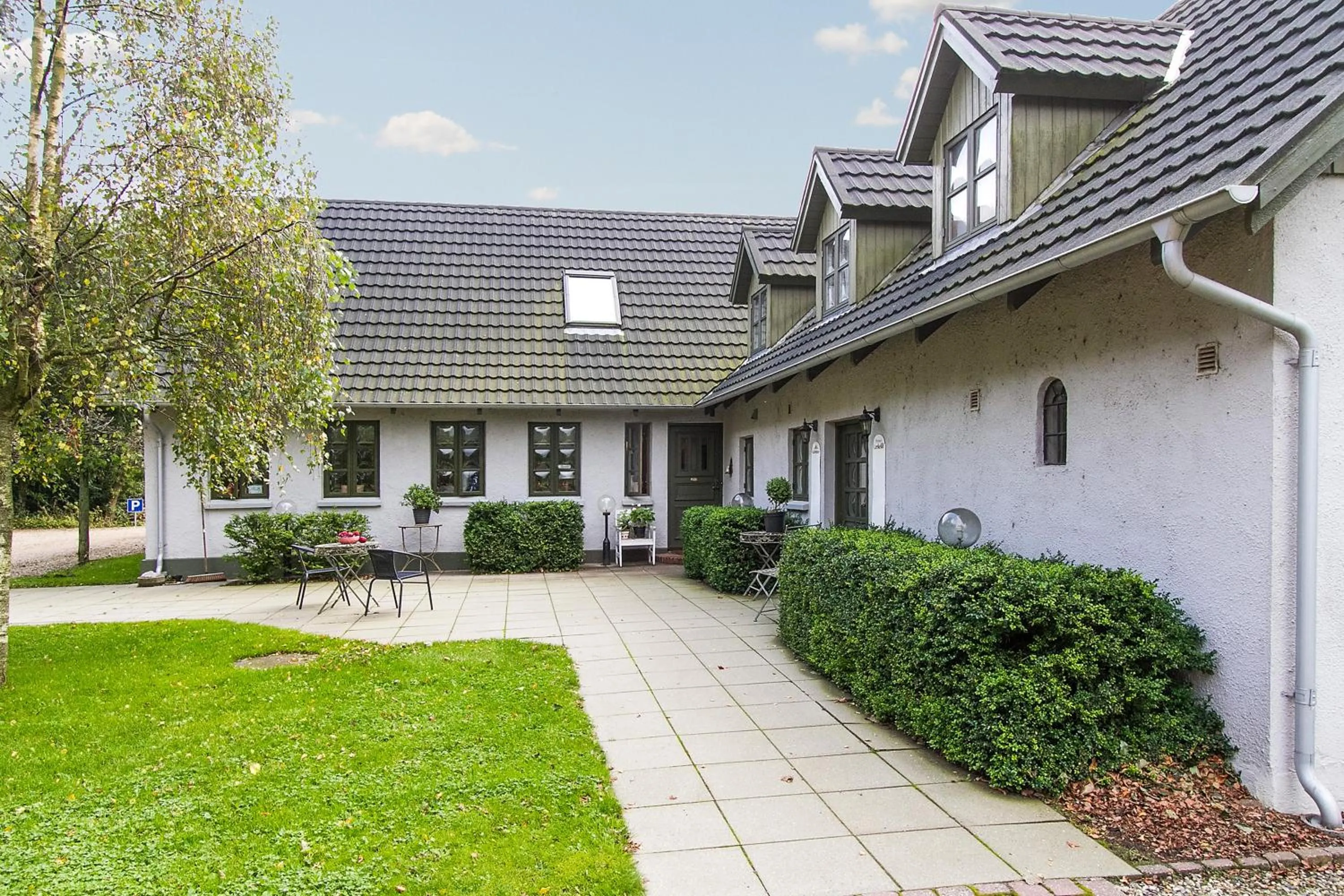 Facade/entrance in Pension Lærkelill