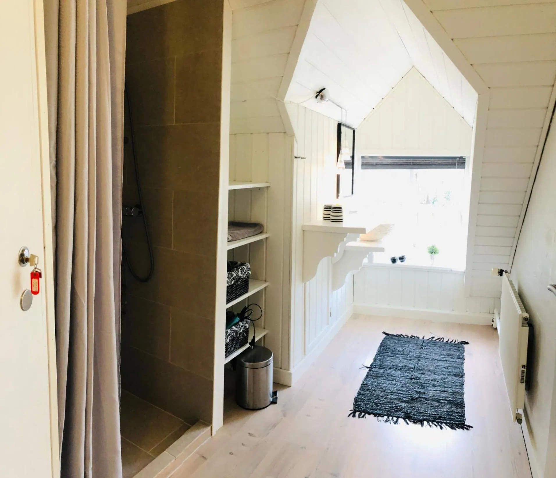 Bathroom in Pension Lærkelill