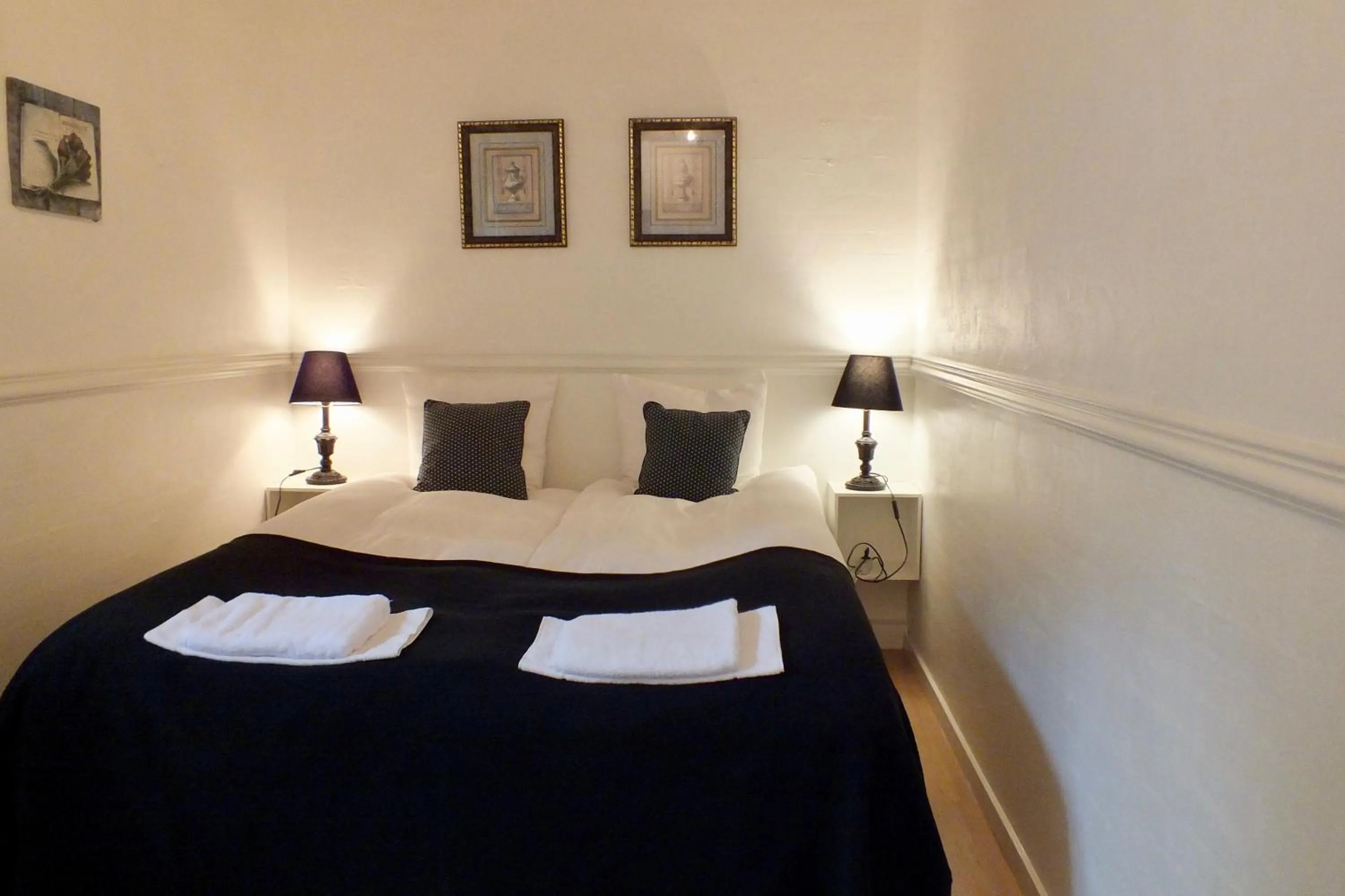 Bed in Pension Lærkelill