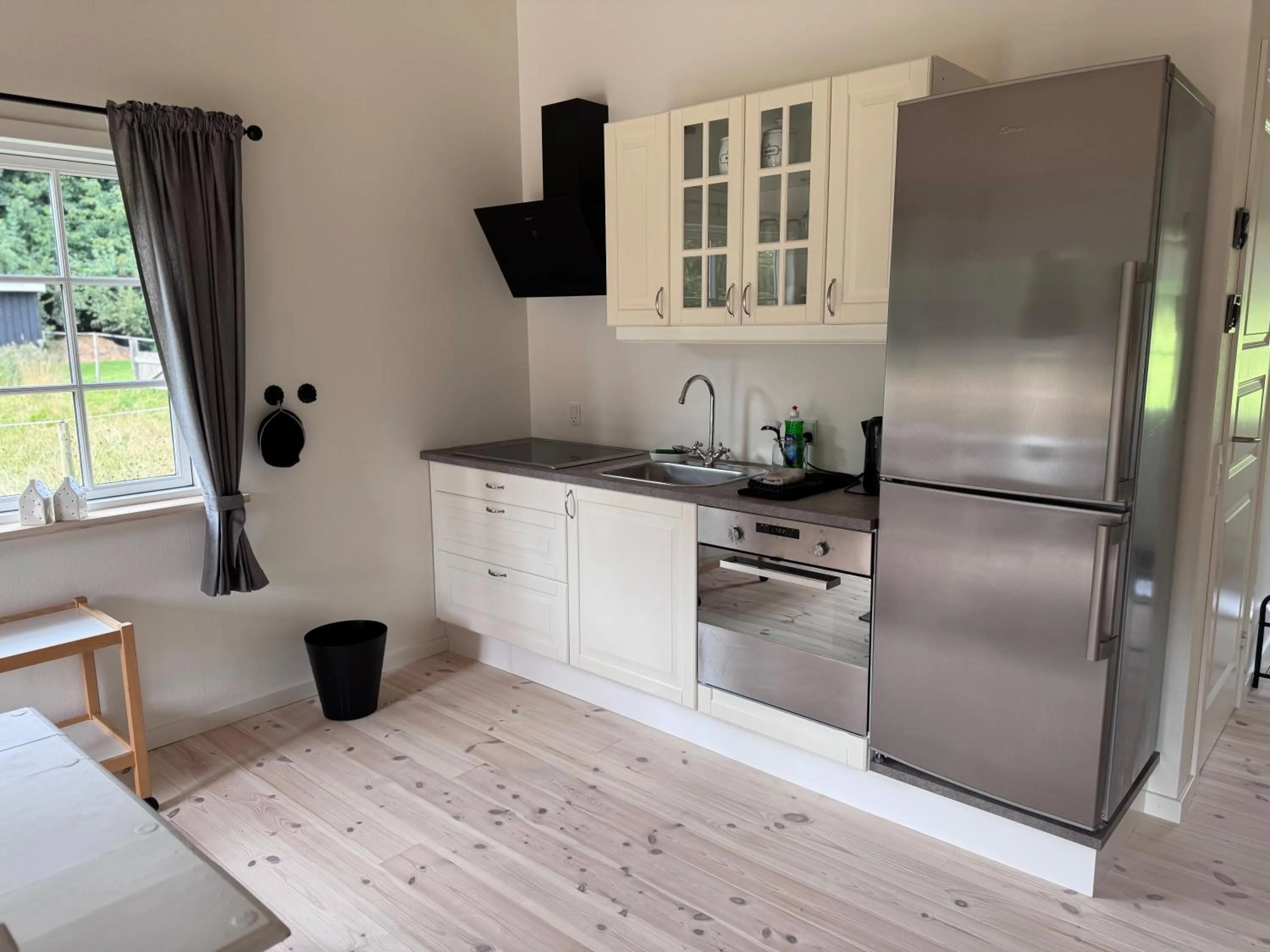 Kitchen or kitchenette in Pension Lærkelill